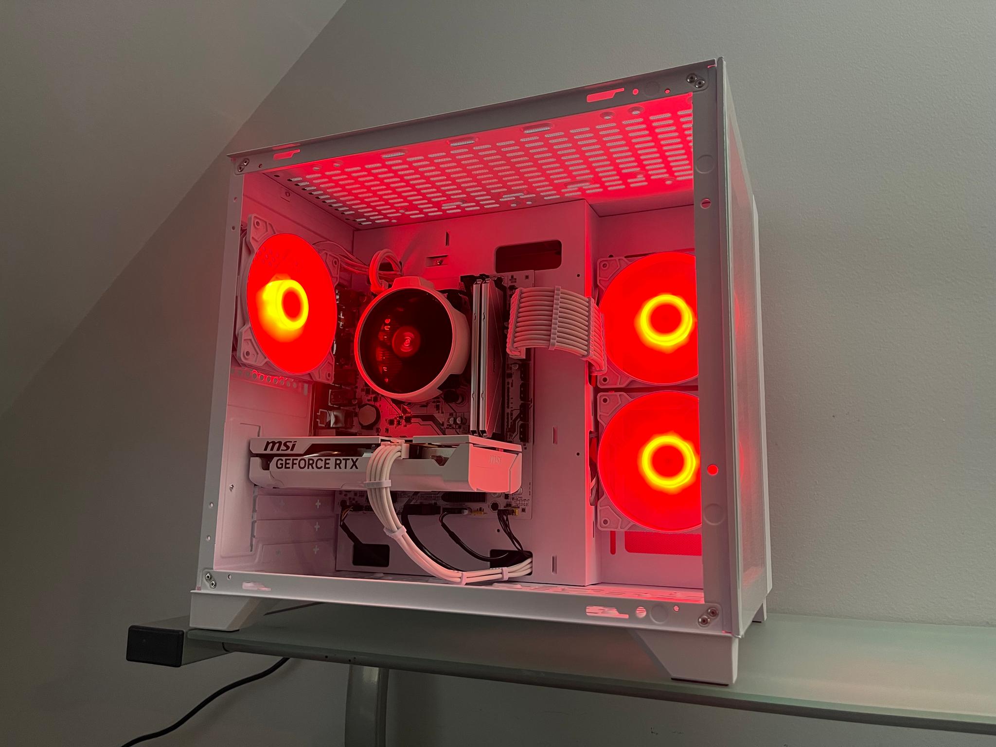 [RTX 5060] All White Gaming PC | 1tb storage