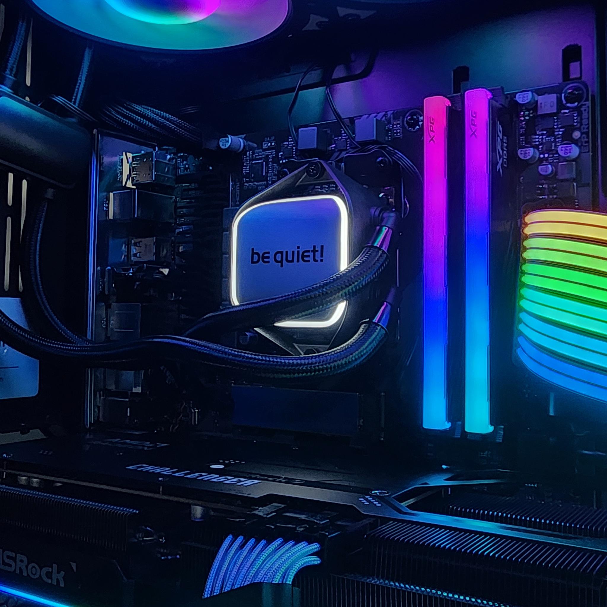 Gaming PC Ryzen 7 7800X3D 32GB RAM 1TB SSD RX 9070 16GB Windows 11 Computer