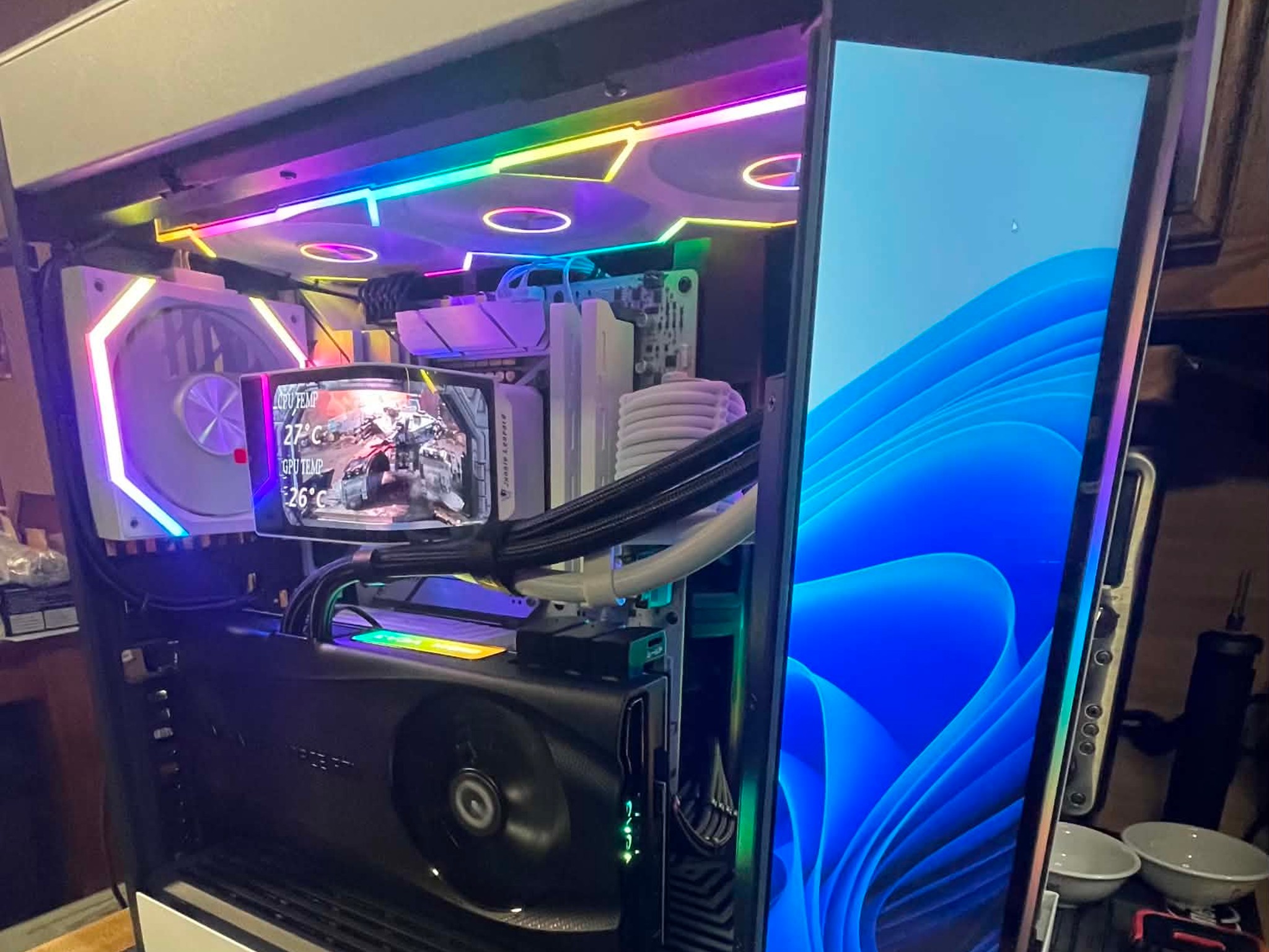 Hyte Y60 Custom Gaming intell PC Build