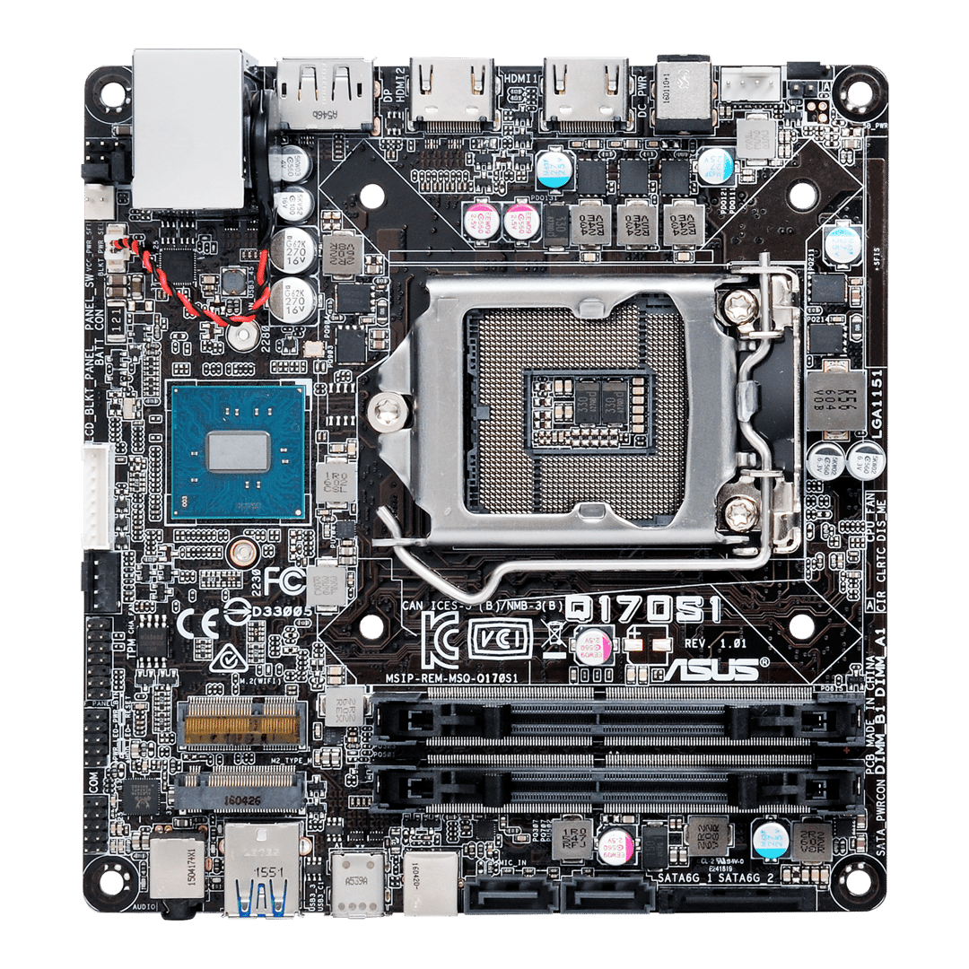 ASUS P10S-M-DC Intel C232 1151 LGA U ATX M.2 Desktop Motherboard A