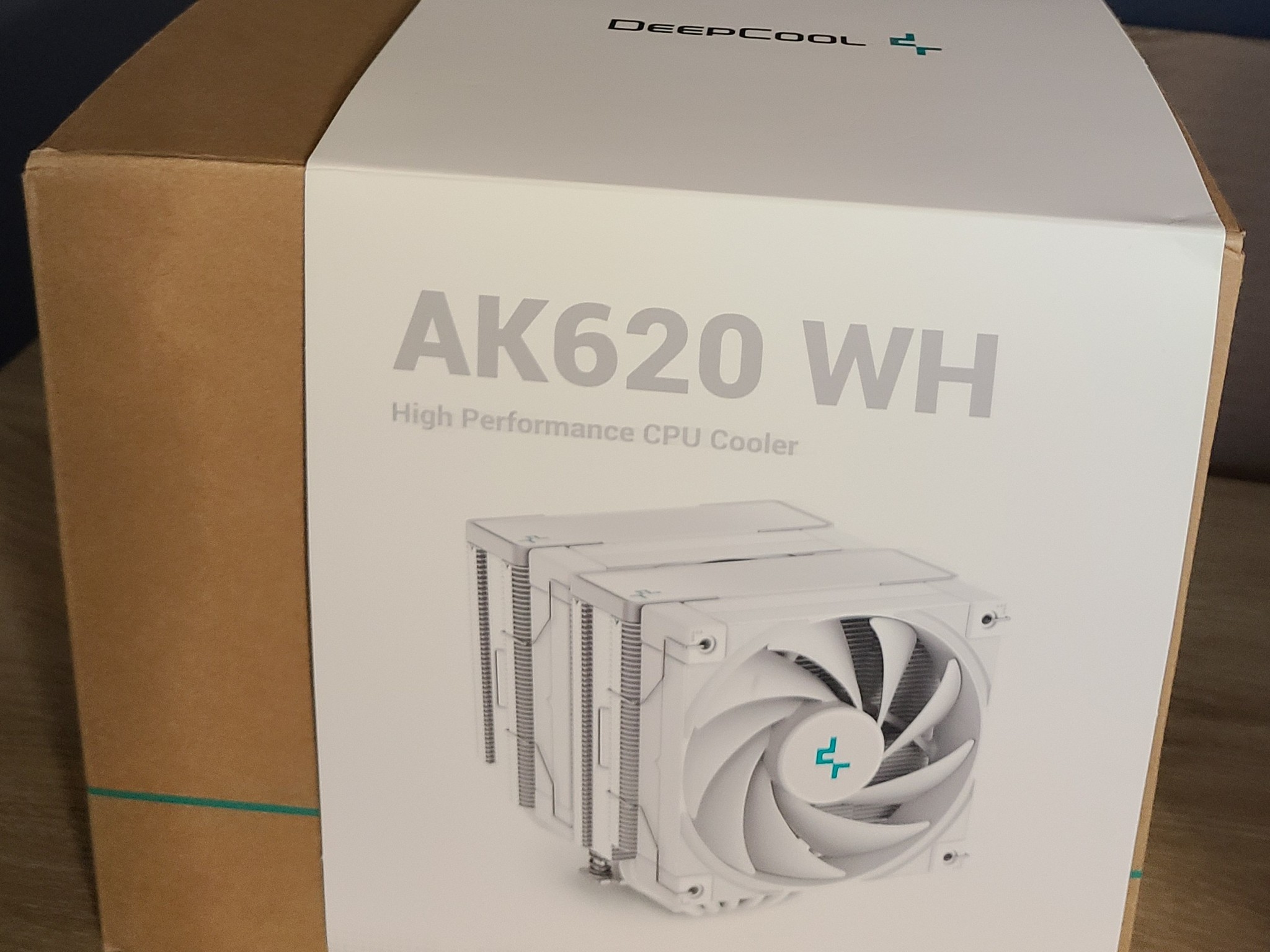 DeepCool CPU Cooler AK620WH with 2 120MM fans In Box