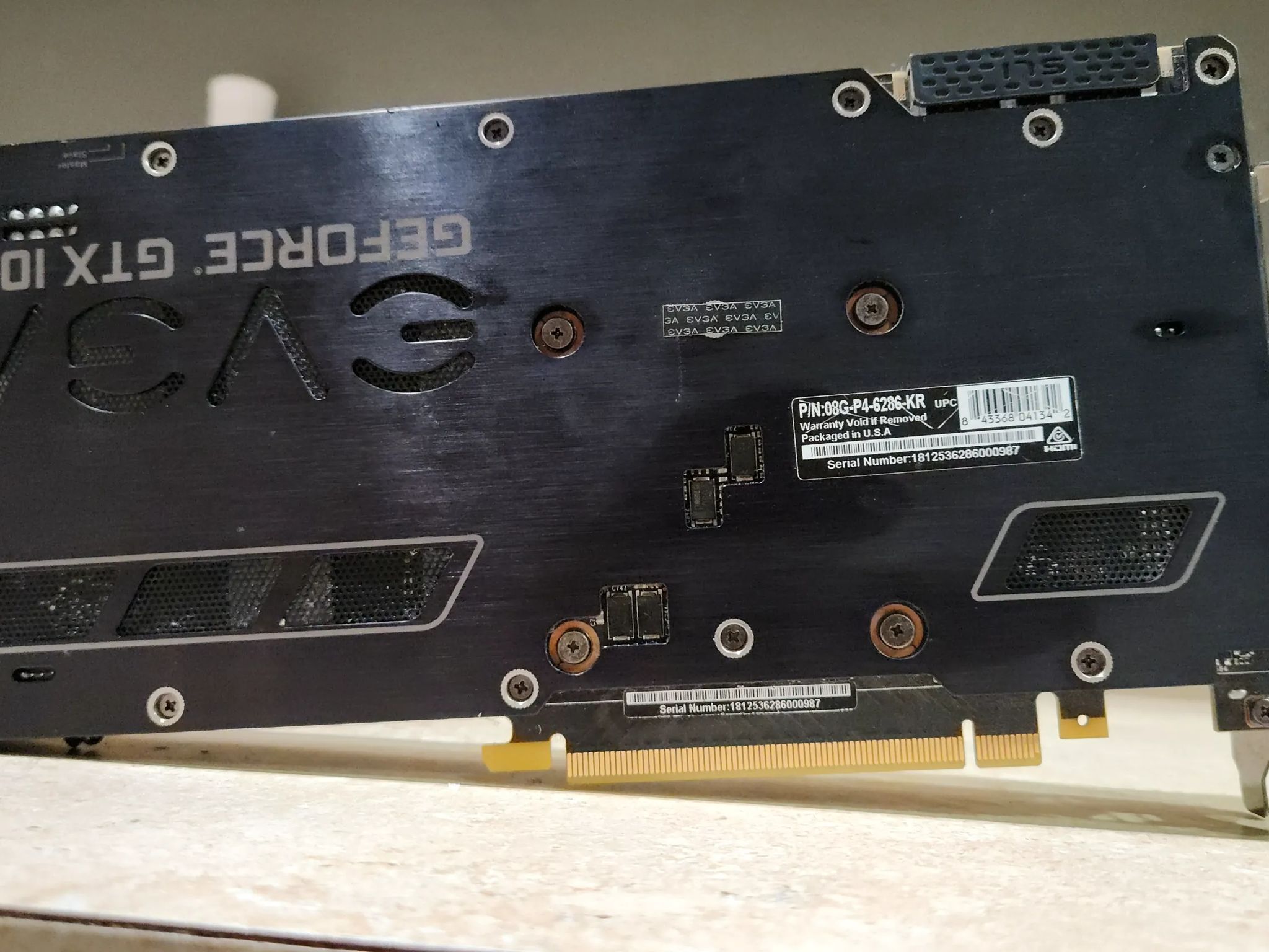 🔥 EVGA GTX 1080 FTW GPU