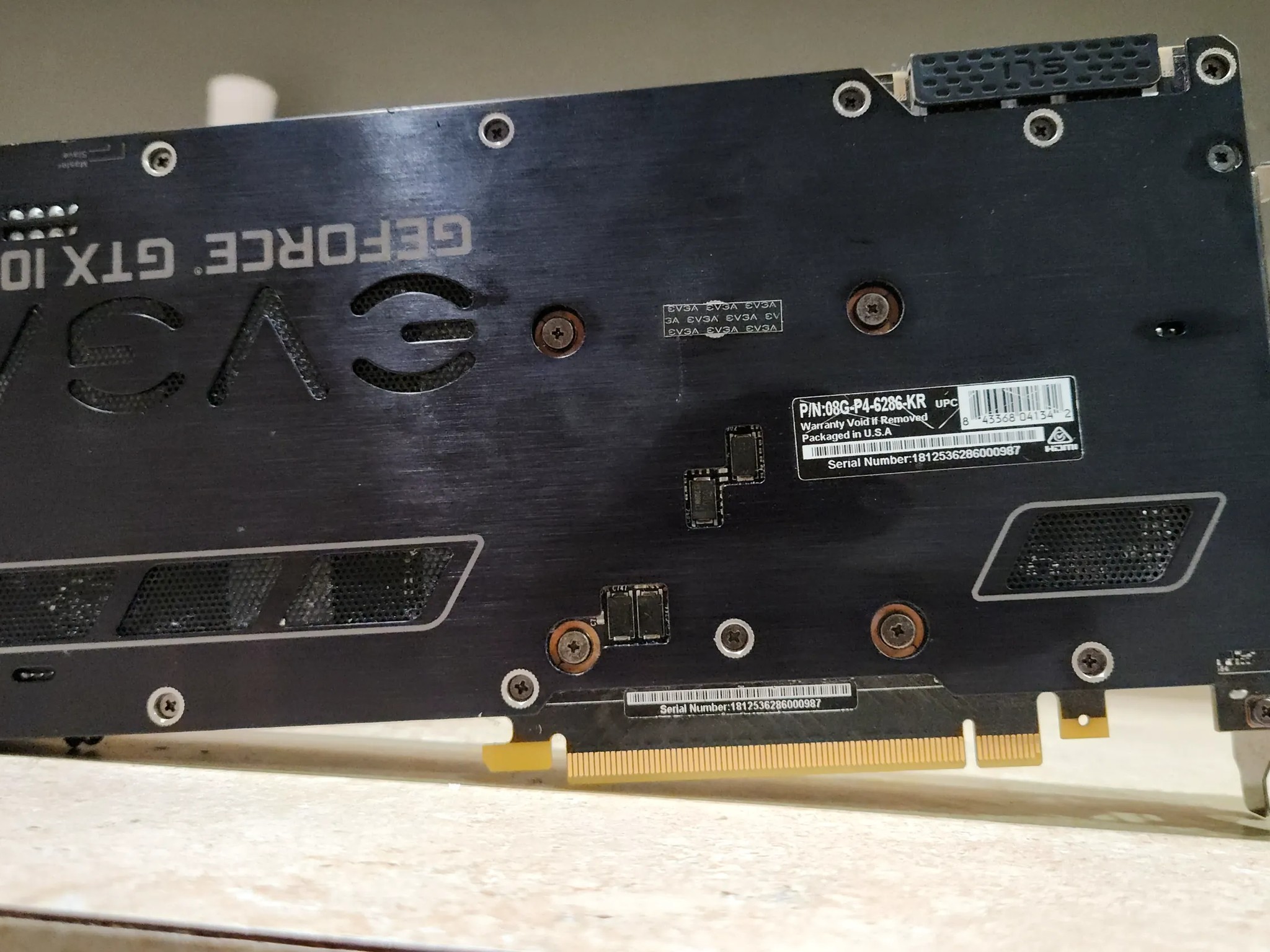 🔥 EVGA GTX 1080 FTW GPU