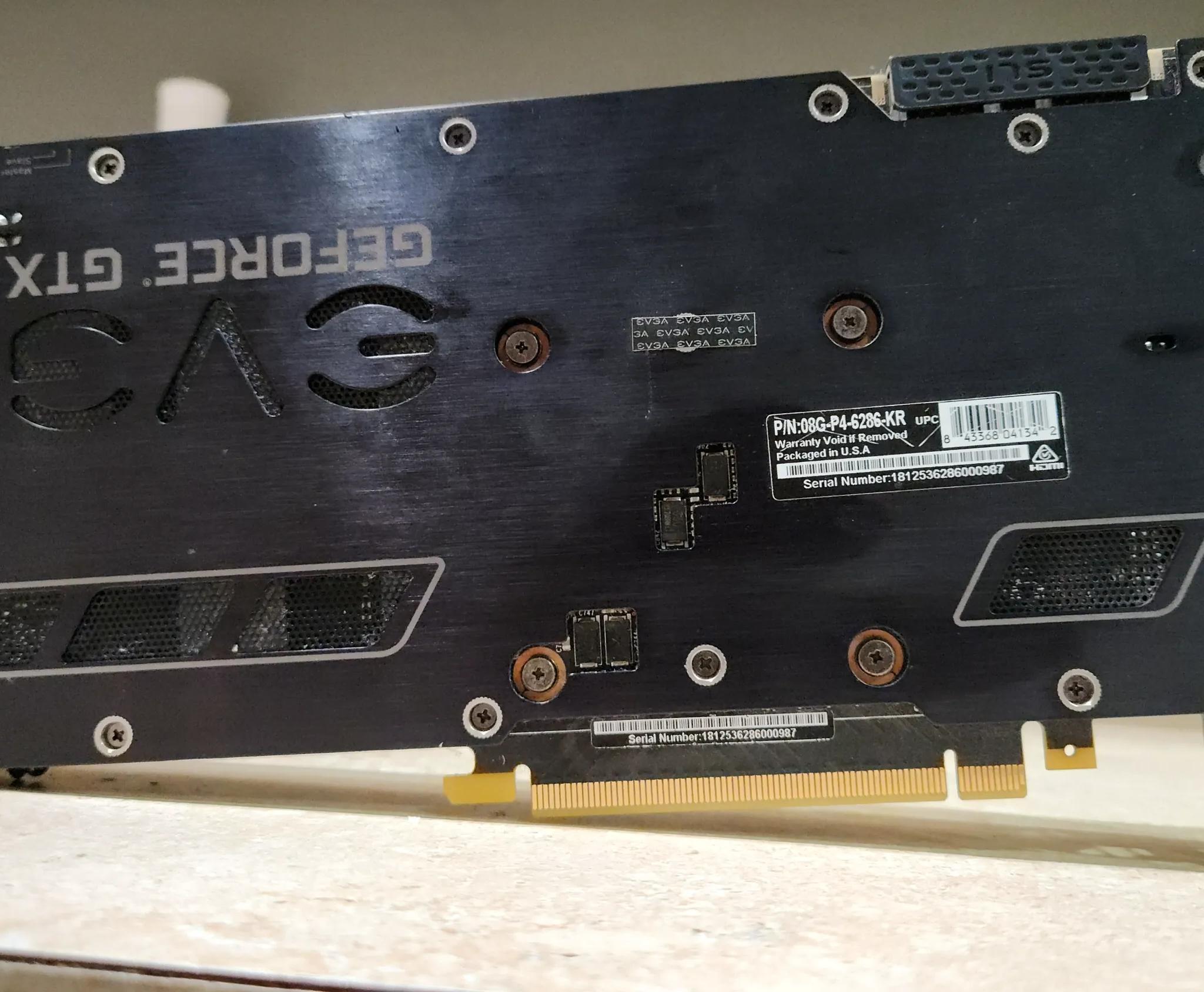 🔥 EVGA GTX 1080 FTW GPU