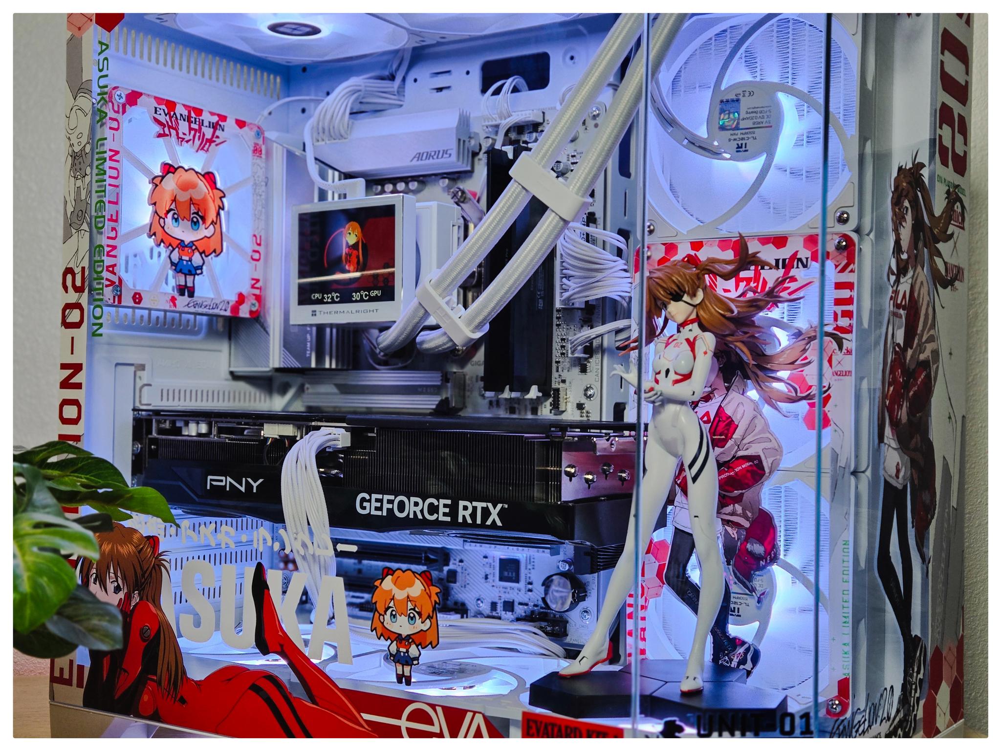 RTX 5070 Ti | Ryzen 9800X3D | Asuka Langley Gaming PC