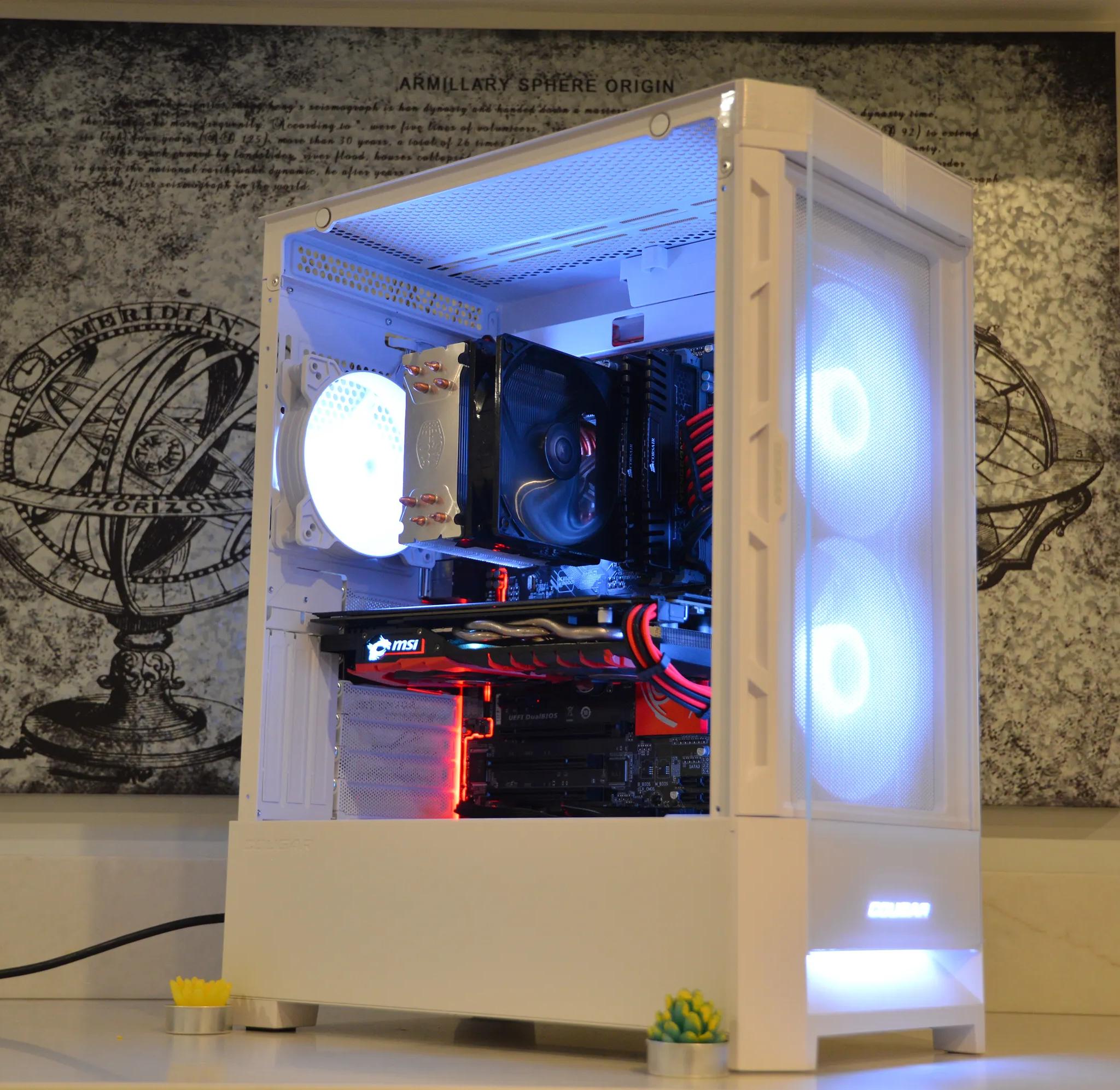 🔴🟣⚪️ Scarlet Snow ⚪️🟣🔴| Intel Core i5 4670K | NVIDIA GTX 1060 6GB | 16 GB RAM | 1TB SSD |