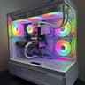 ❄️ White Aesthetic Gaming PC – RTX 3060 Ti | Ryzen 5 3600 | 16GB RAM | 1TB SSD