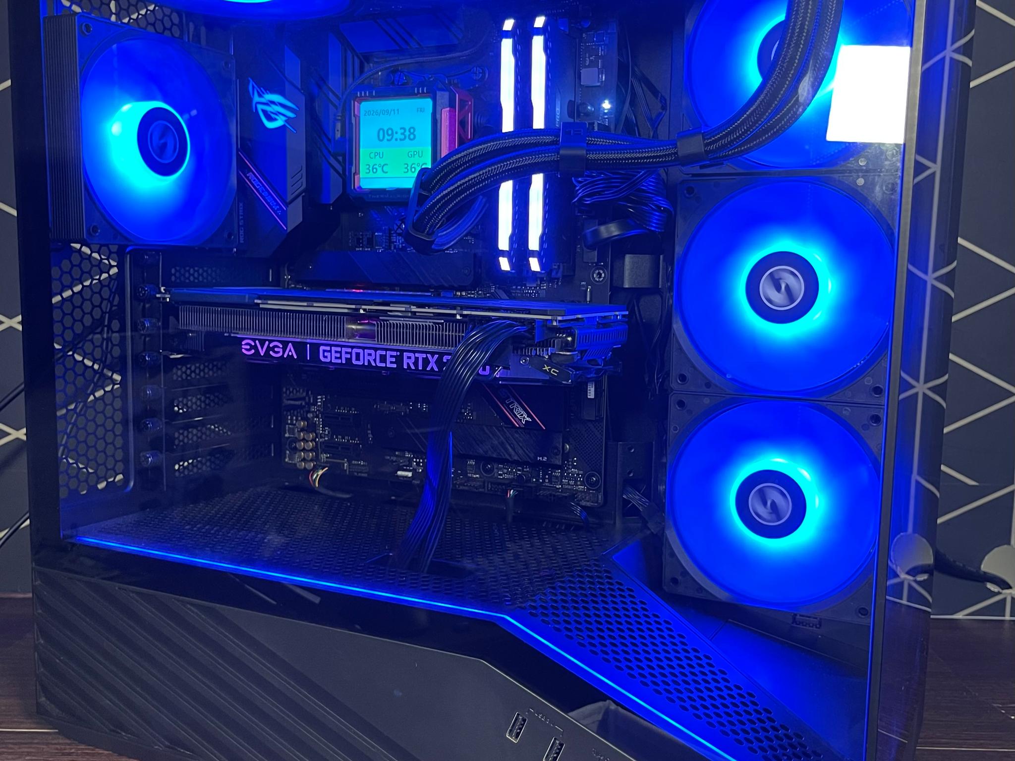 🌟Gaming PC/ RTX 2080/ Ryzen 7 5700/ 16Gb RAM/ 1Tb/ Liquid cooled.🌟