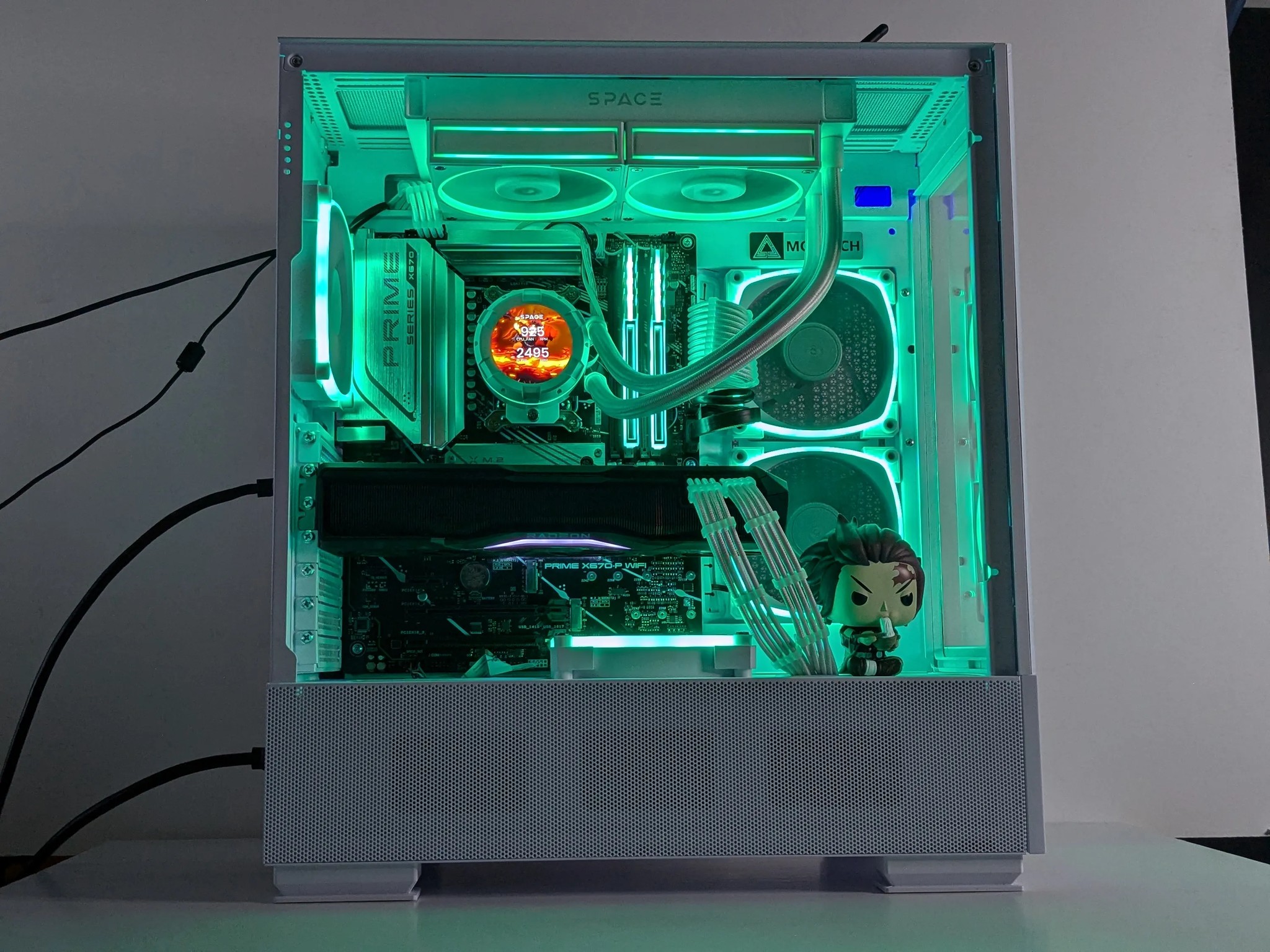 🔥Tanjiro Kamado "Infinity Castle" PC⚪️RX 7900XTX⚪️Ryzen 7 7700X⚪️2TB NVMe PCIE⚪️32GB DDR5⚪️1000W PSU