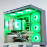 🌬️🧊🐧🥶Iceberg Gaming PC🧊AMD RX 7800 XT 16GB❄️AMD Ryzen 5 7500F❄️32GB DDR5❄️ 1TB
