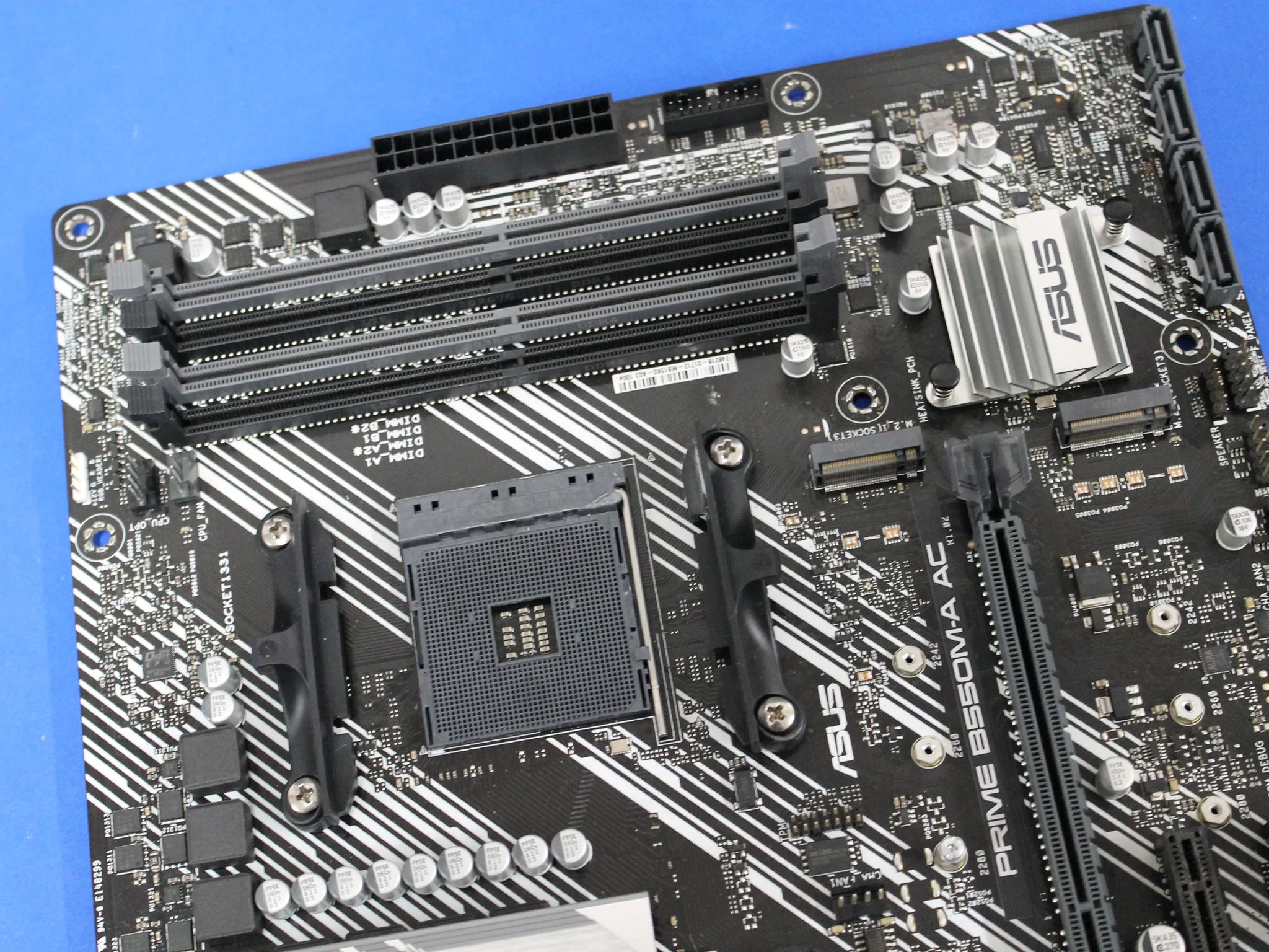 ASUS Prime B550M-A AC AMD Ryzen Socket AM4 DDR4 Desktop PC Gaming Motherboard