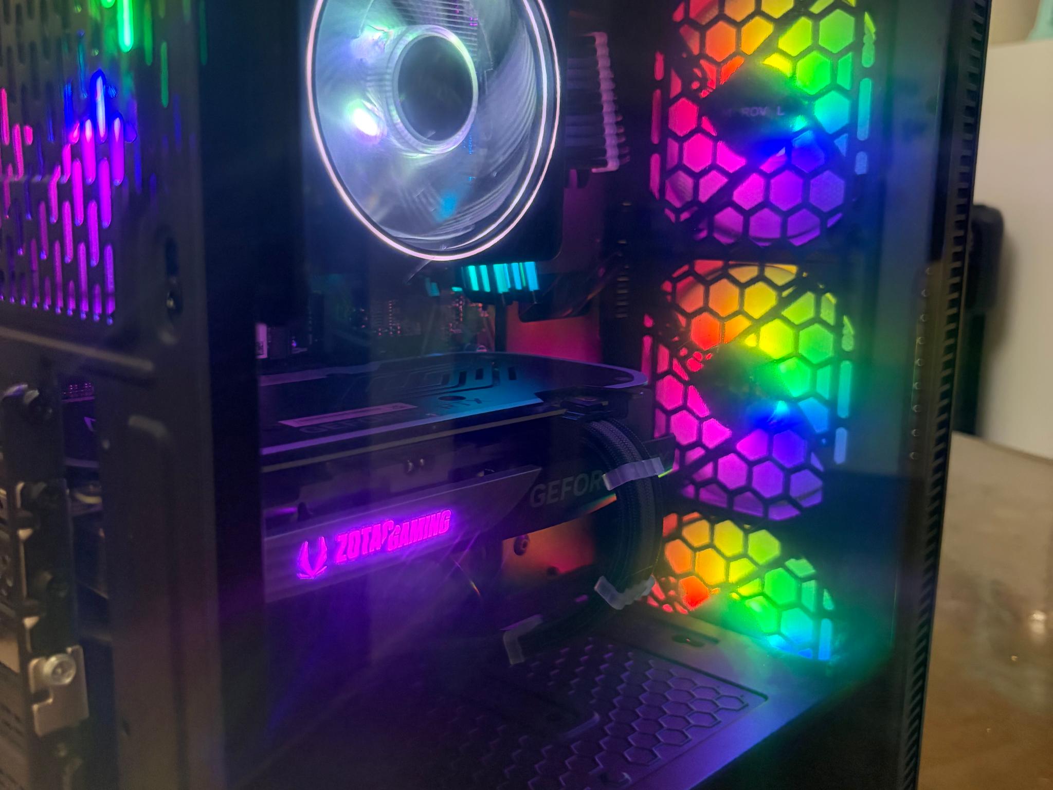 Gaming PC | Ryzen 5 5600X | 4060TI | 16Gb DDR4 3200Mhz | 1TB SSD | Windows 11 | WIFI & BT