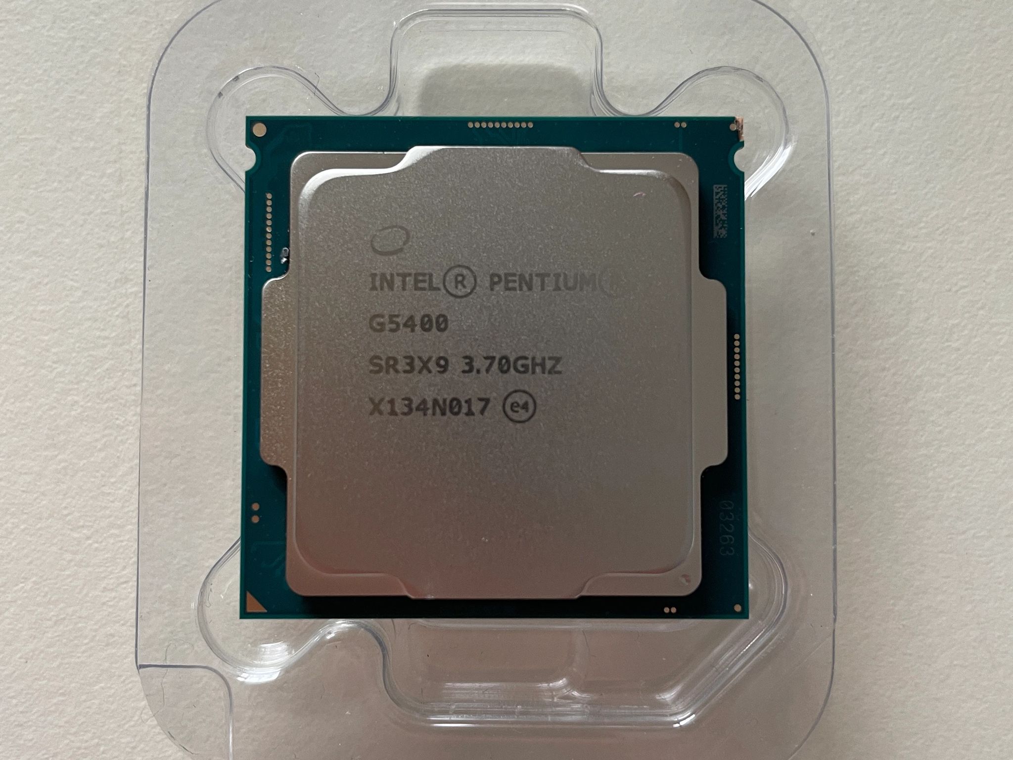 Intel Pentium G5400 Dual-core (2 Core) 3.70 GHz Processor