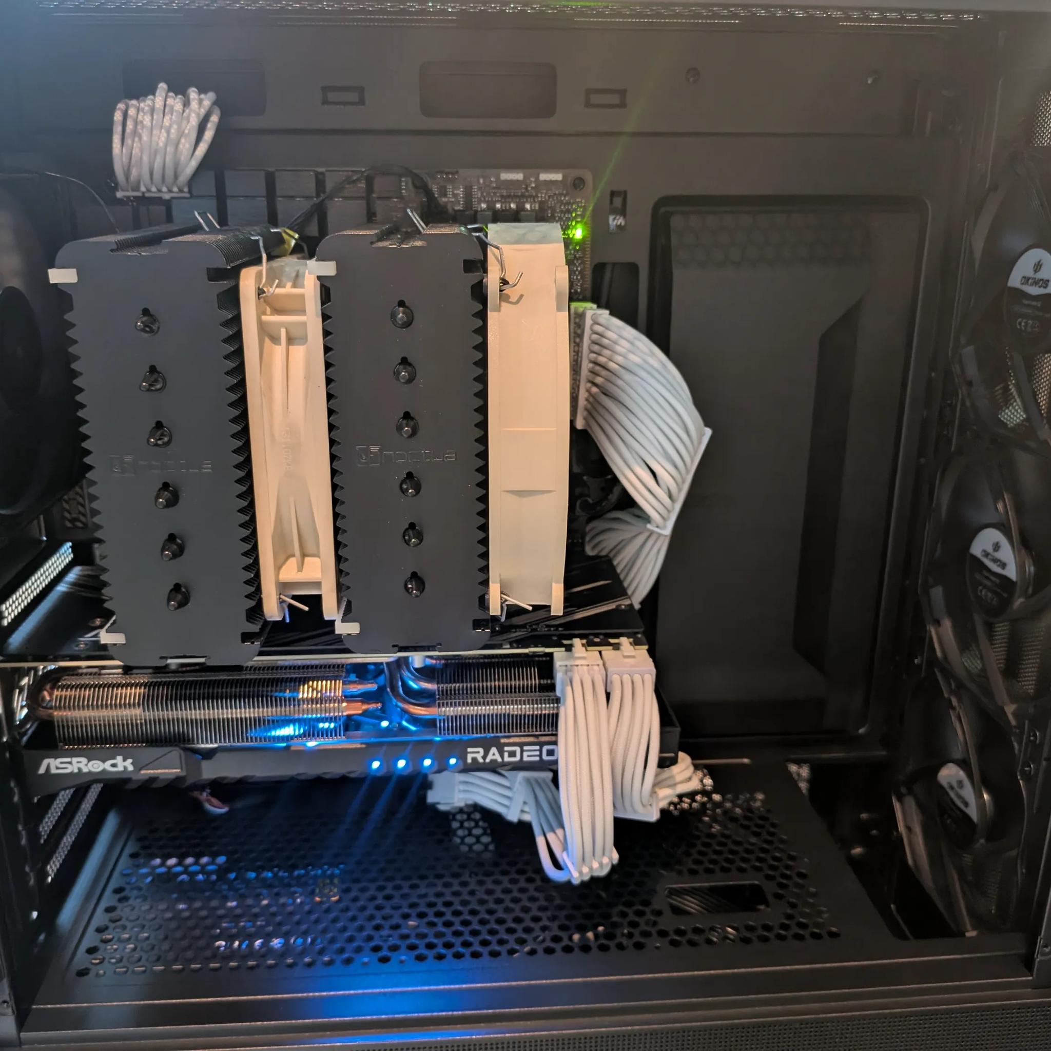 Walnut Wood & Noctua Gaming PC - AMD Ryzen 5 7500F, Radeon RX 7800XT, 32 GB DDR5, 2 TB SSD