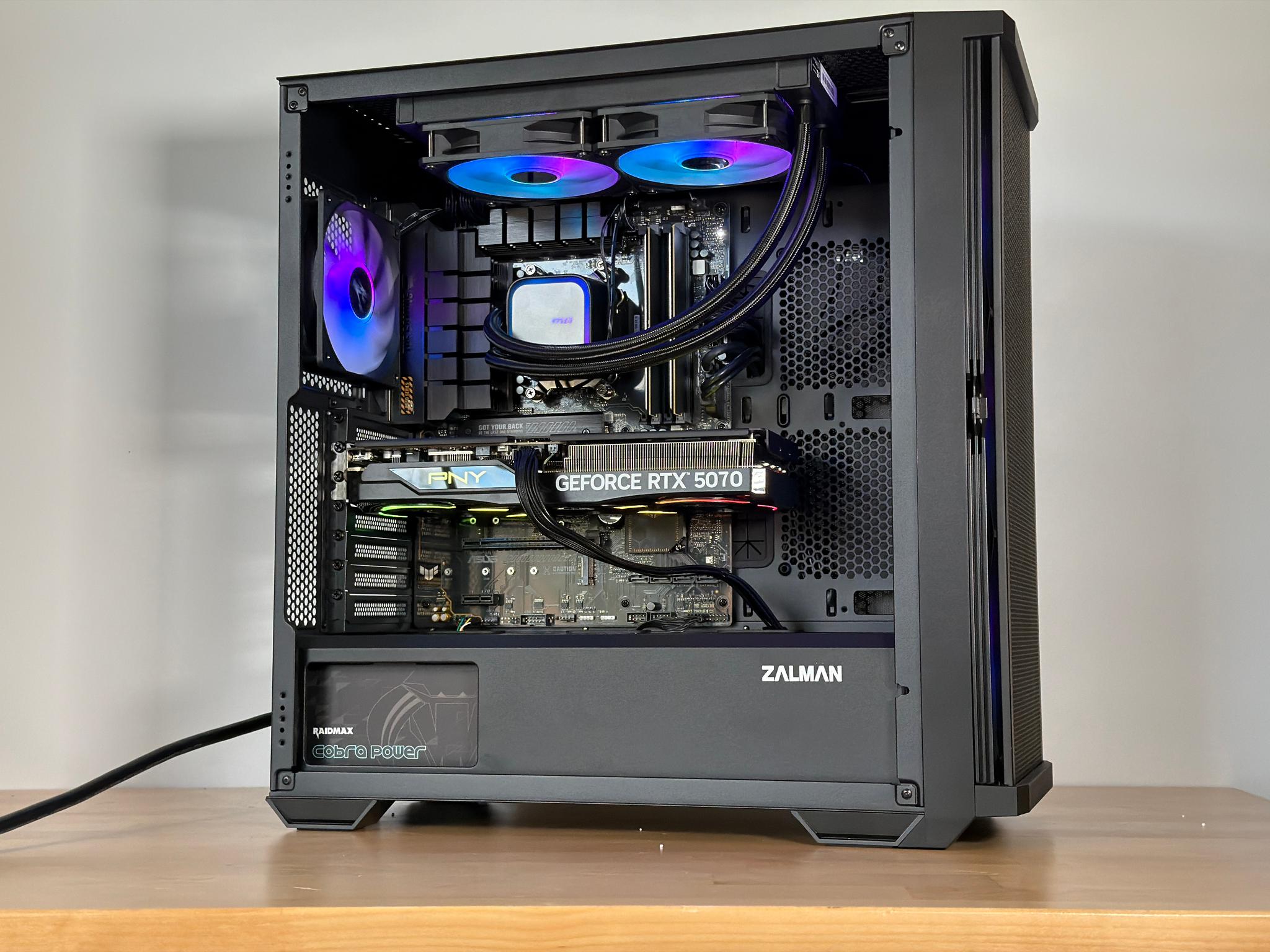 Ryzen 5 9600x RTX 5070 Gaming PC