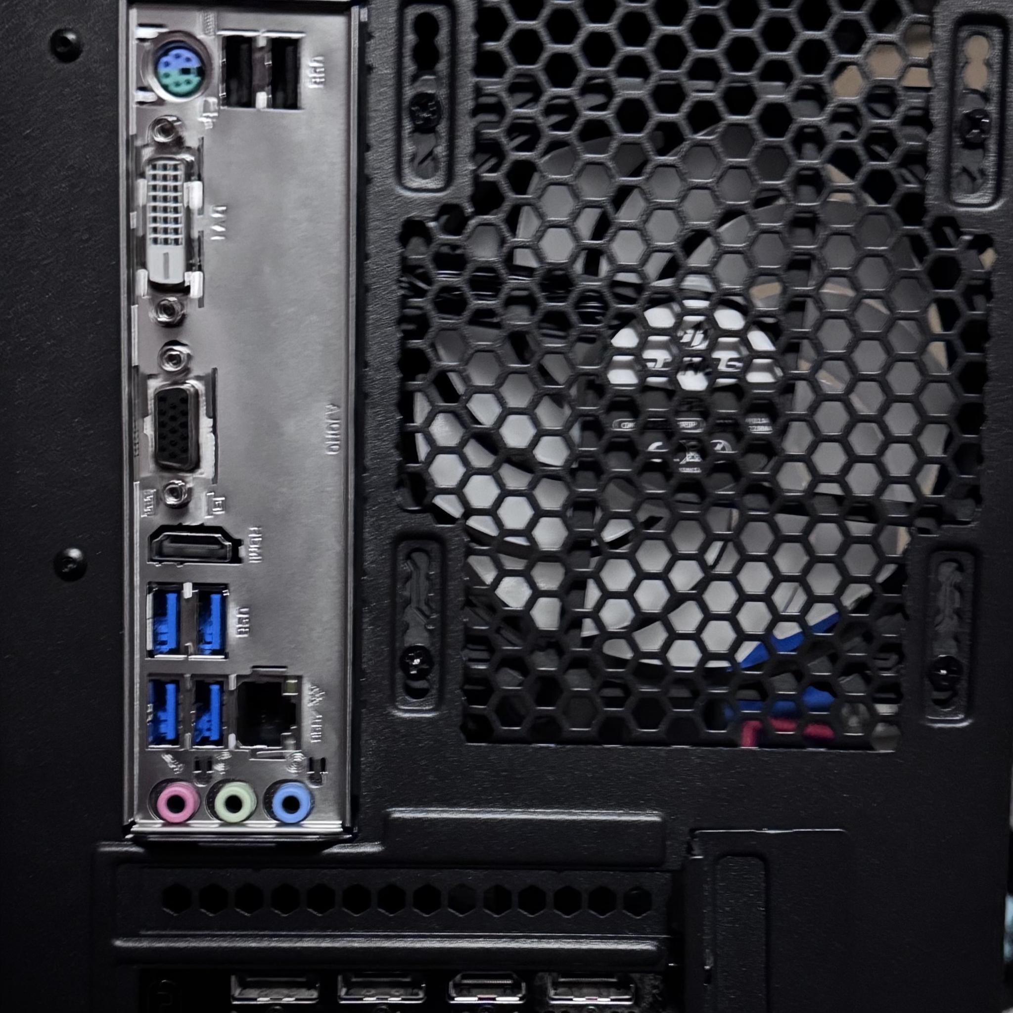 AMD Ryzen 5 5500, RX 6600 8GB (RTX 3060 equivalent), 32GB DDR4, 1TB NVME M.2 SSD, WIN10 | Gaming PC