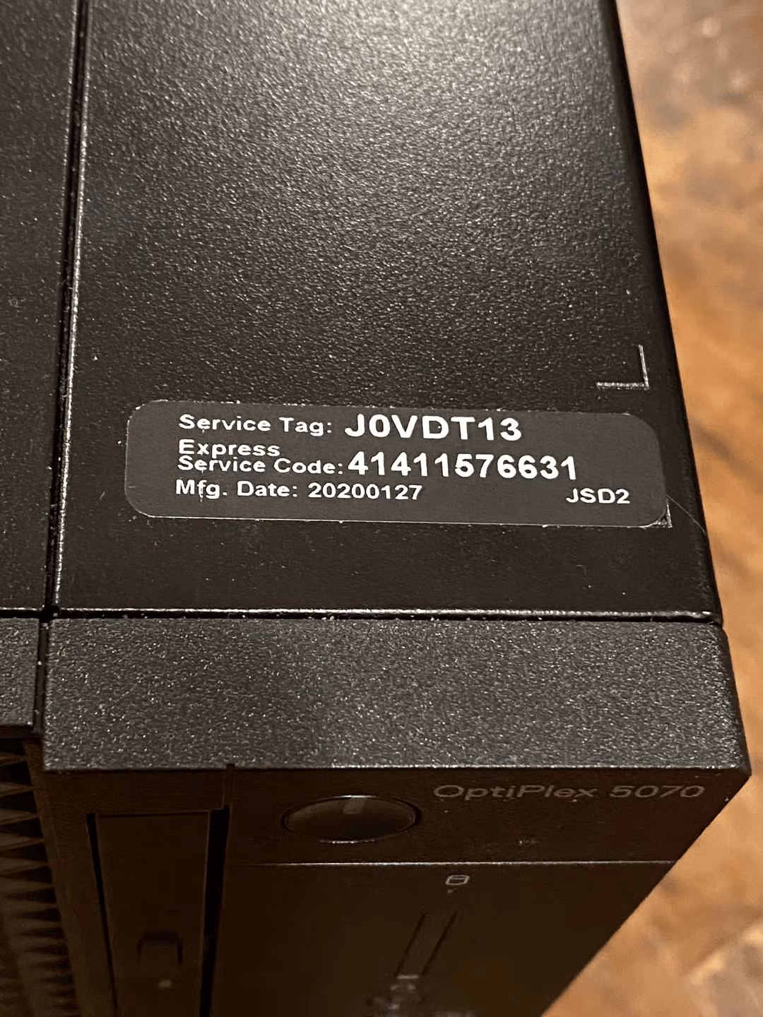 “Howard Jr.” Dell Optiplex 5070 - Intel i5-9500 - 16GB RAM - 512GB NVMe SSD - GT 1030