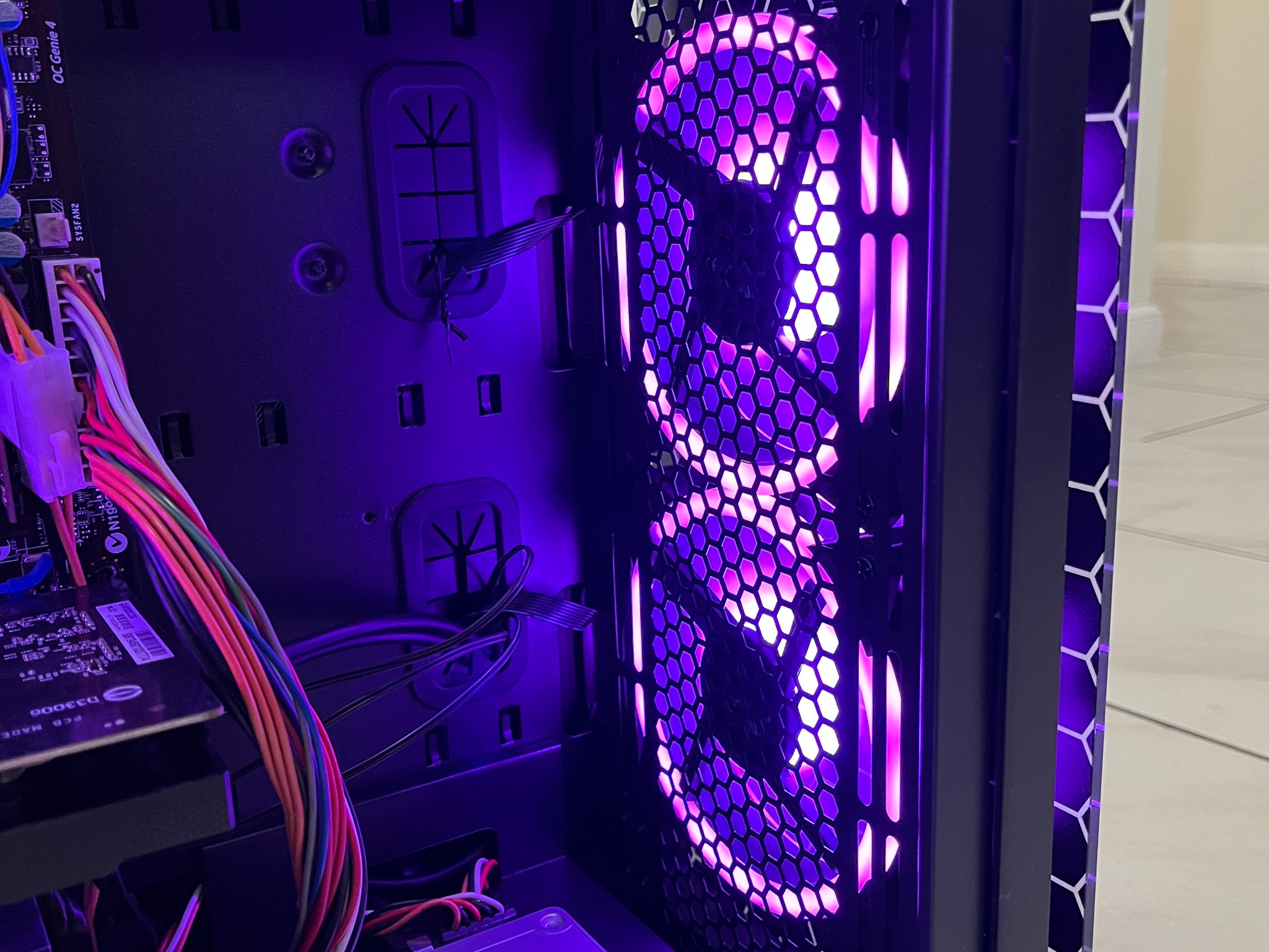 Super Budget PC - Intel i3-4160, NVIDIA GT 1030, 12GB RAM, 378GB Storage, w/ Wi-Fi, BT & RGB Remote