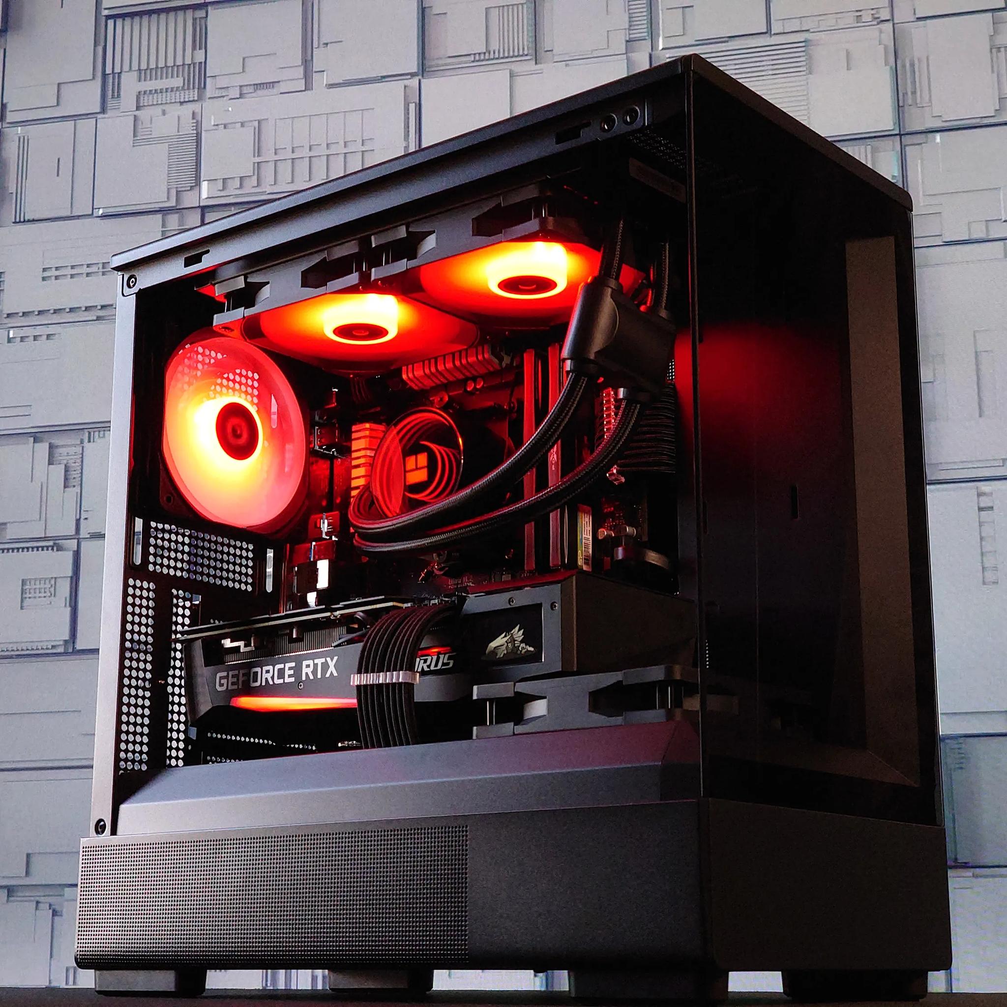🖤Darkstar🖤Gaming PC▪️Nvidia RTX 3070 8GB▪️AMD Ryzen 5 5600 6 core▪️32GB DDR4 ▪️ 1TB SSD