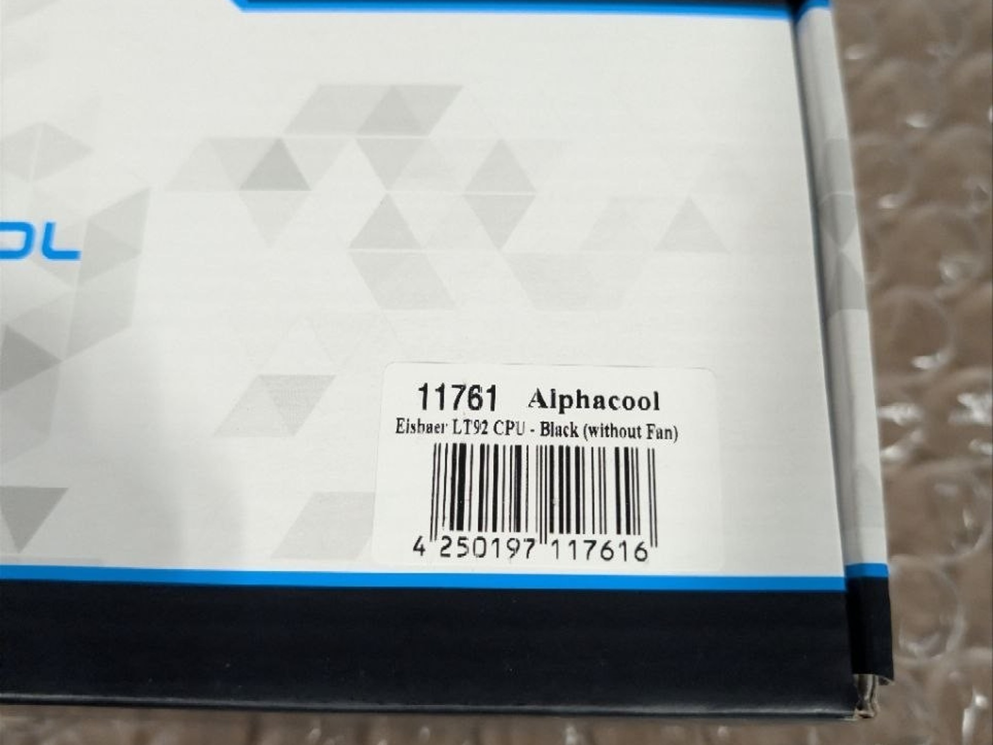 Alphacool Eisbaer LT92 AIO CPU Cooler - Black Without Fan (11761)