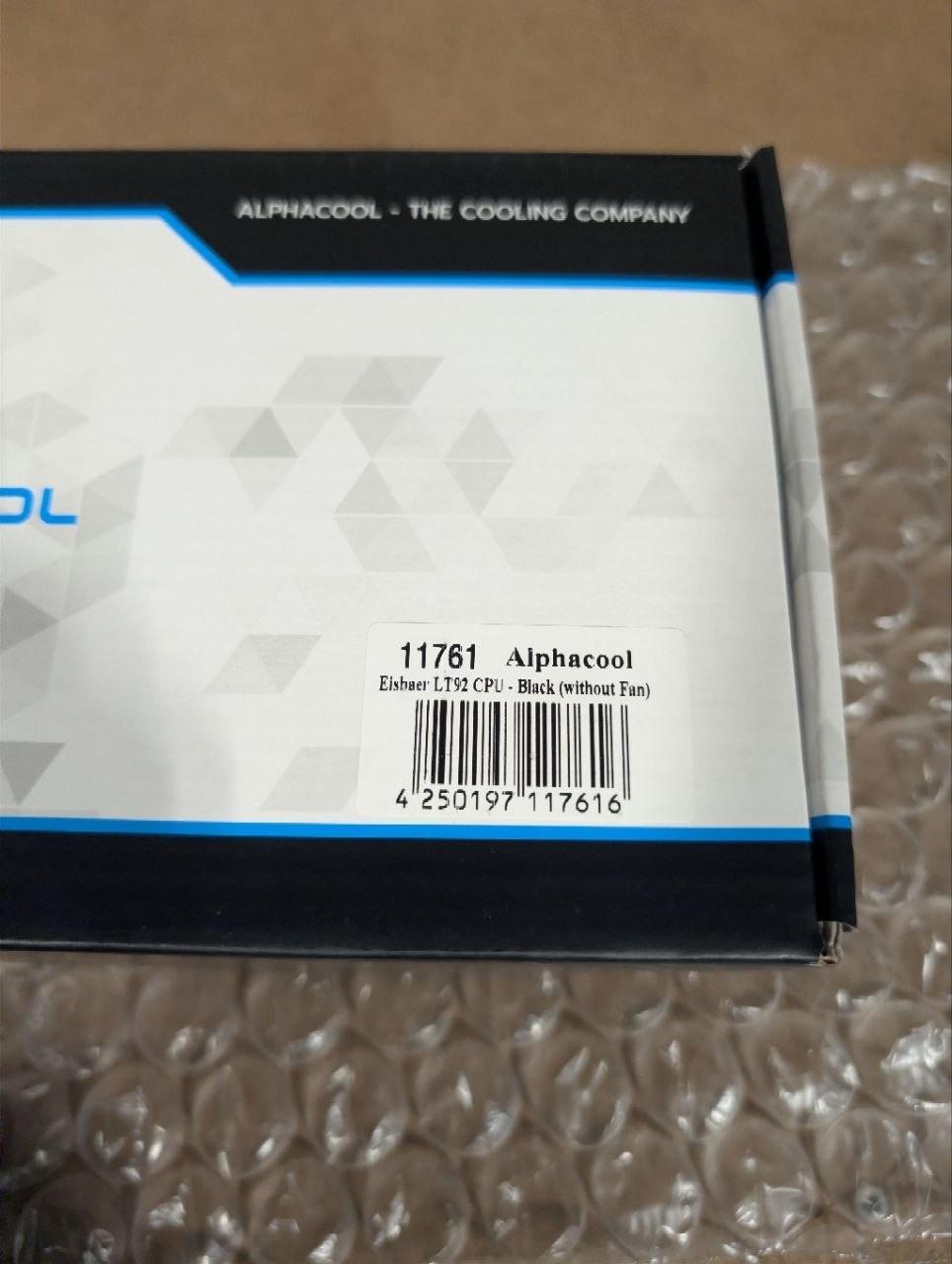 Alphacool Eisbaer LT92 AIO CPU Cooler - Black Without Fan (11761)