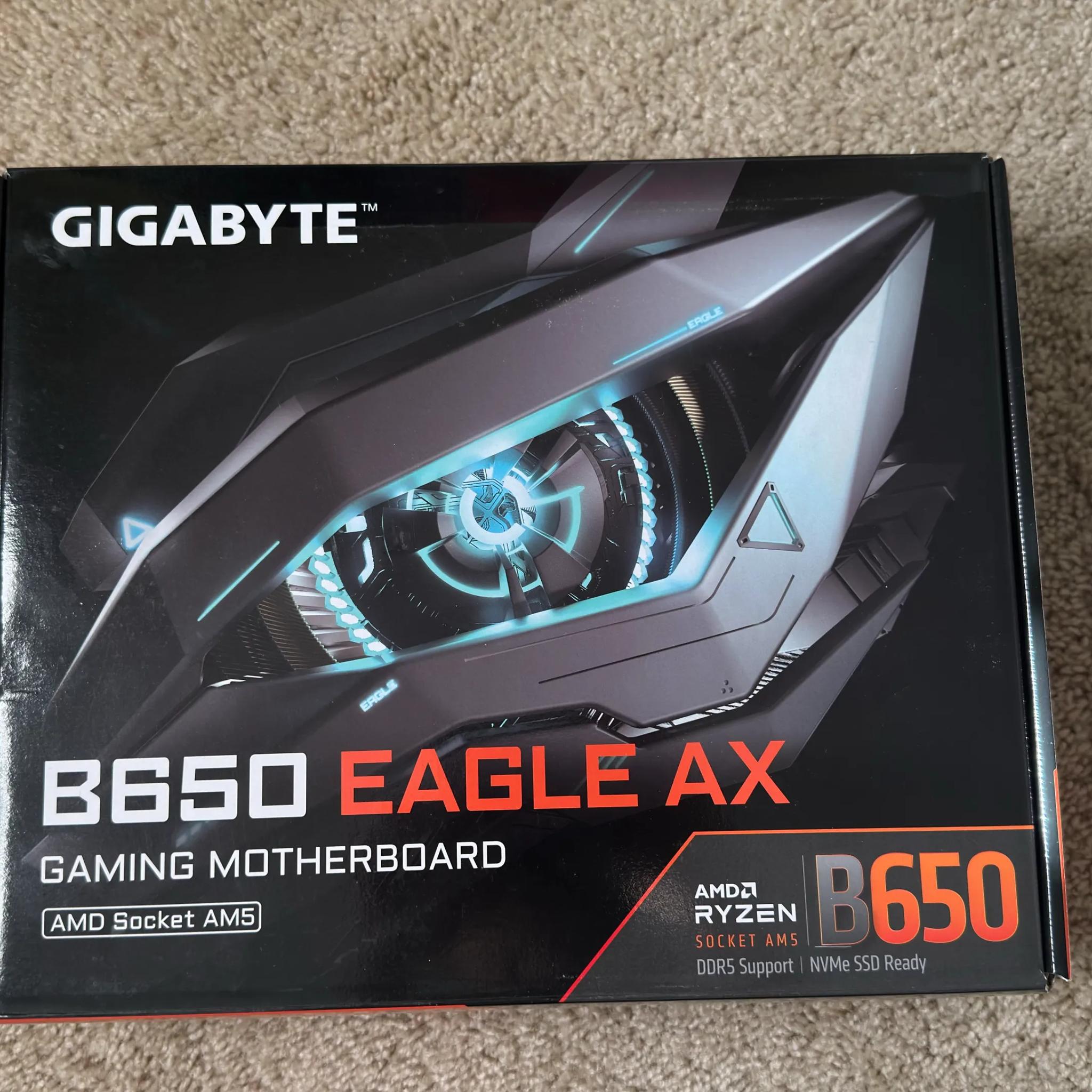 (4) Brand New GIGABYTE B650 EAGLE AX AM5