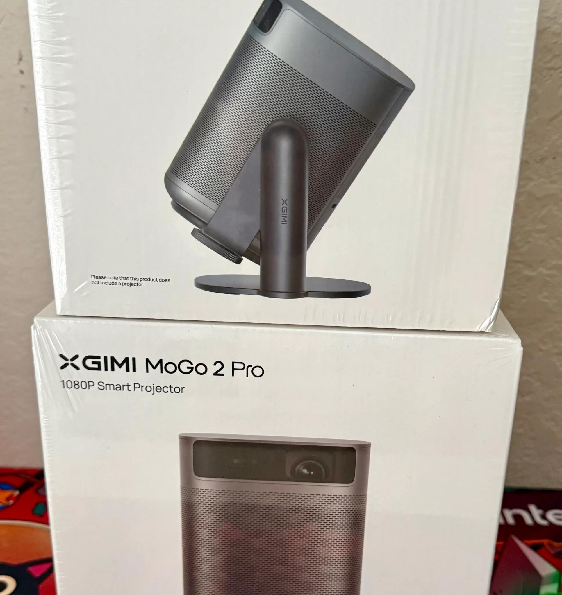 XGIMI MoGo 2 Pro 1080P Portable Smart Projector w/ WiFi and Bluetooth + Stand