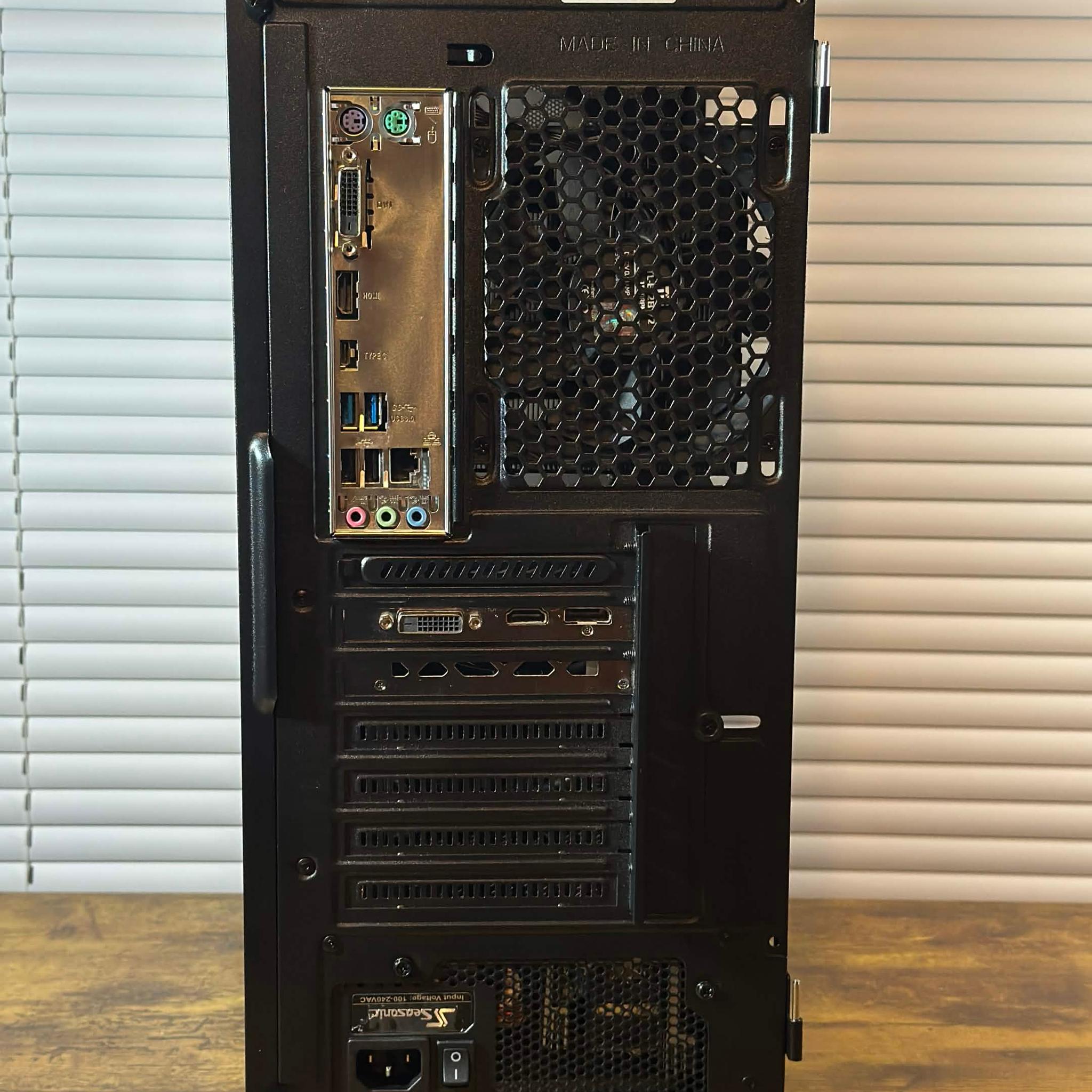 GTX 1660S 6GB | Intel i7 6700 | 16GB DDR4 | 1.2TB Storage | Win11 | WIFI | 1080P Budget Gaming PC