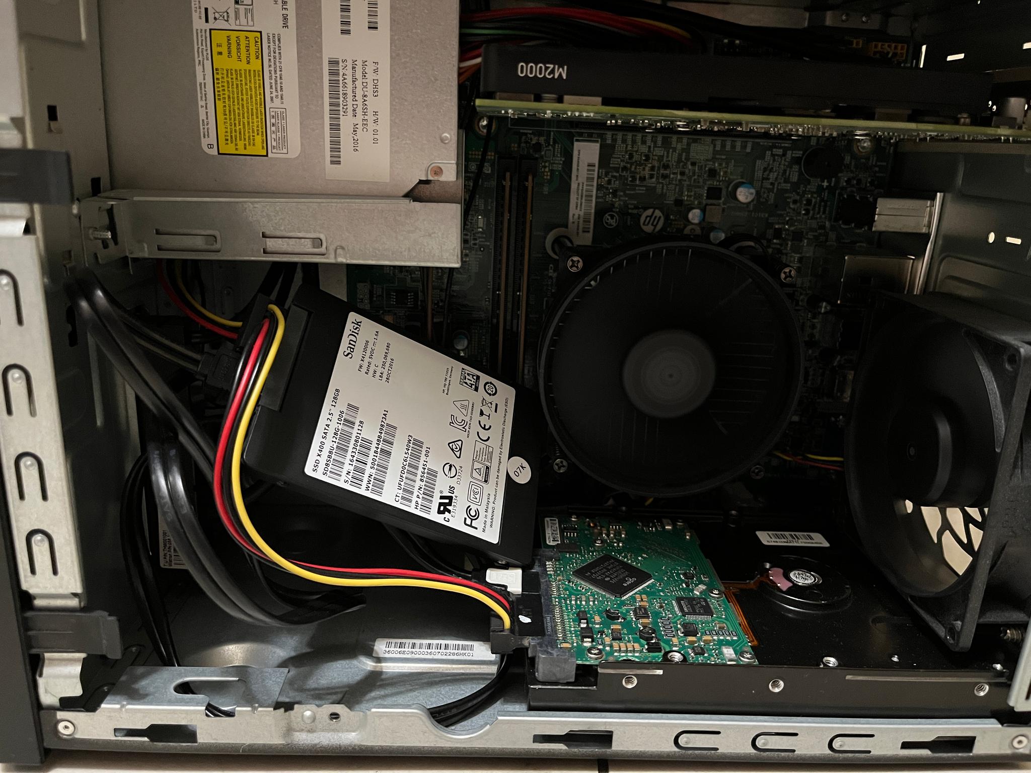 🔥🖥️ Super Budget HP Gaming PC –  Intel i5-6400T, NVIDIA M2000 4GB, 628 GB Storage & 12 GB RAM