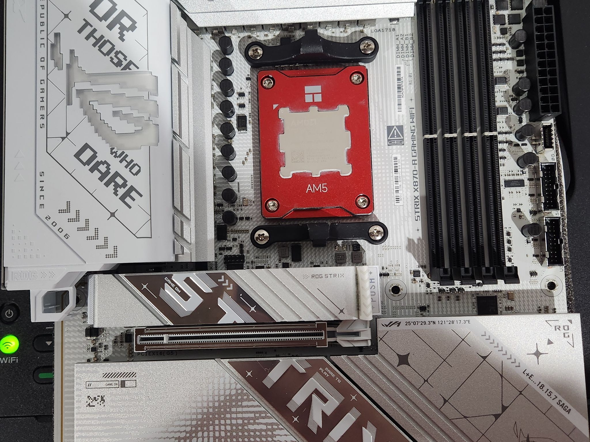 ASUS ROG STRIX X870-A MOTHERBOARD, CPU AND RAM COMBO