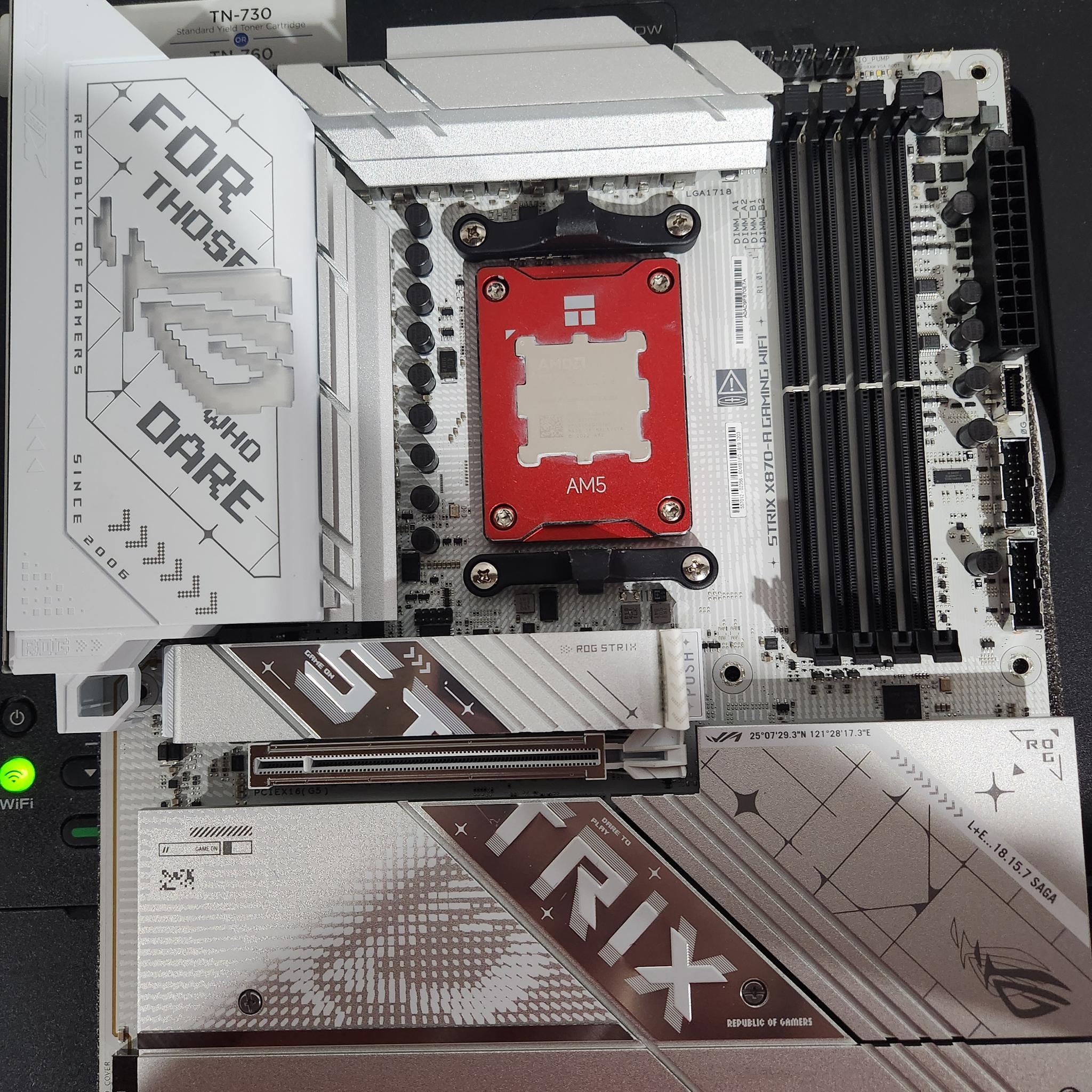ASUS ROG STRIX X870-A MOTHERBOARD, CPU AND RAM COMBO