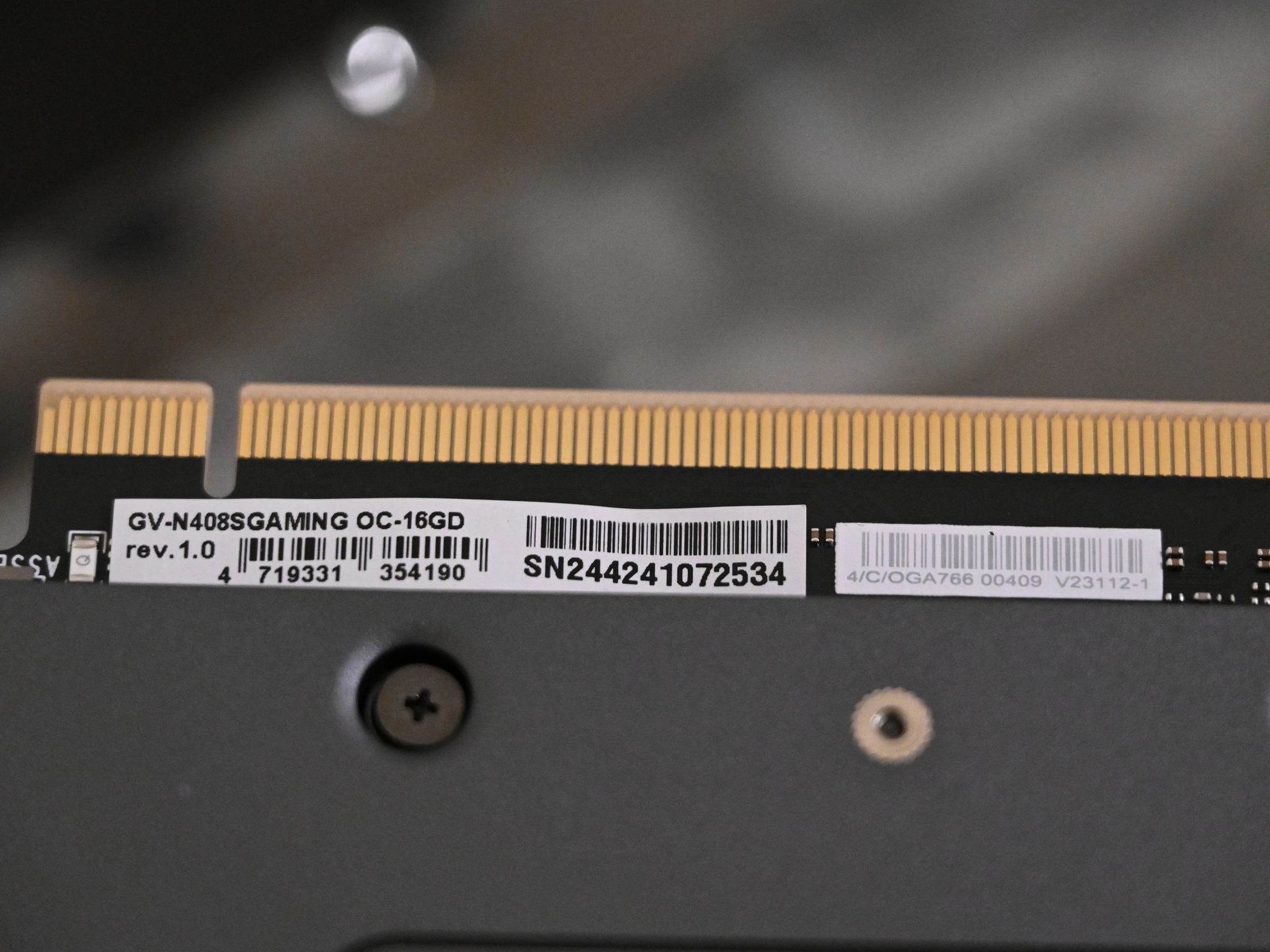 RTX 4080 Super / Gigabyte Gaming OC