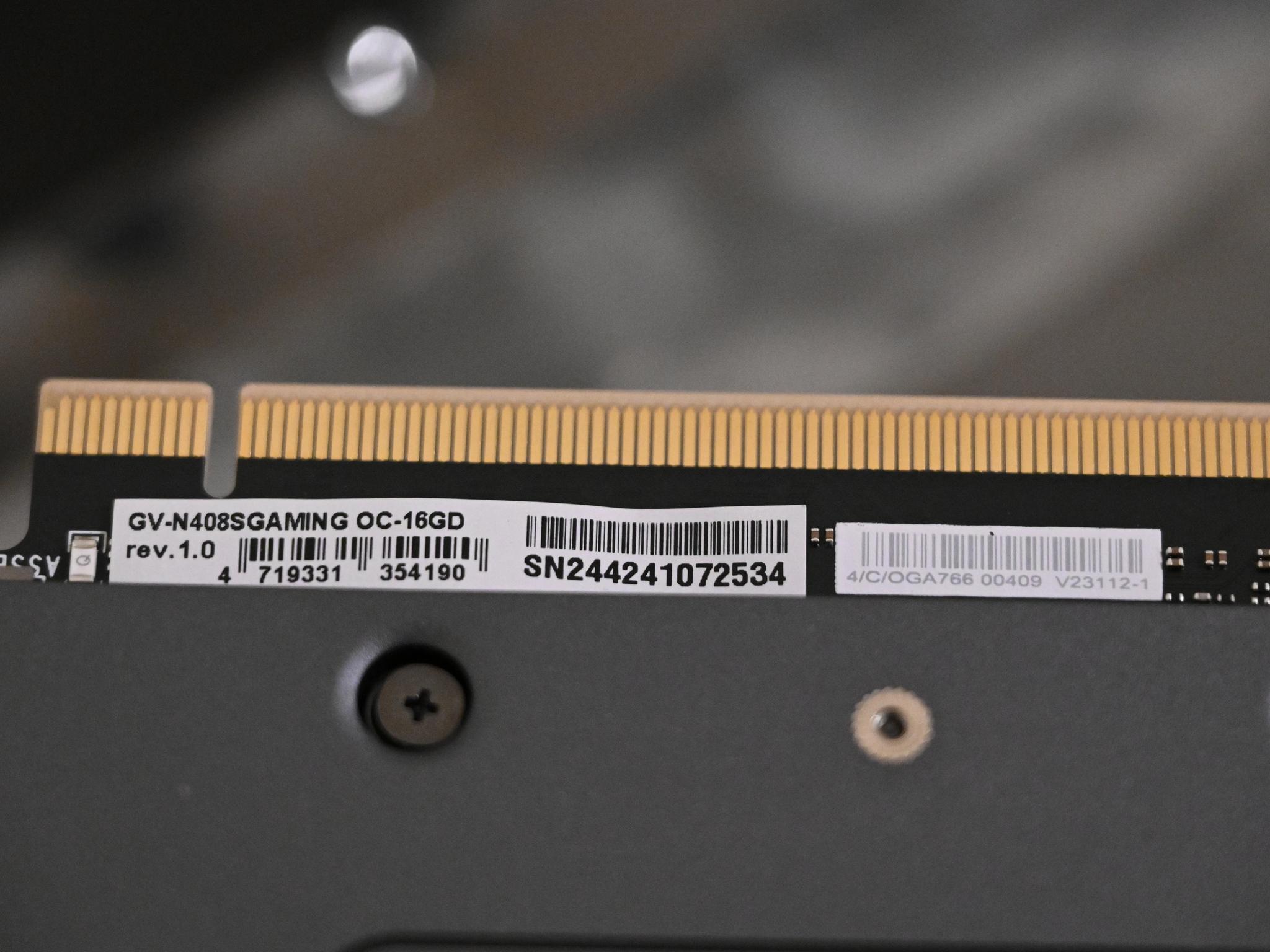 RTX 4080 Super / Gigabyte Gaming OC