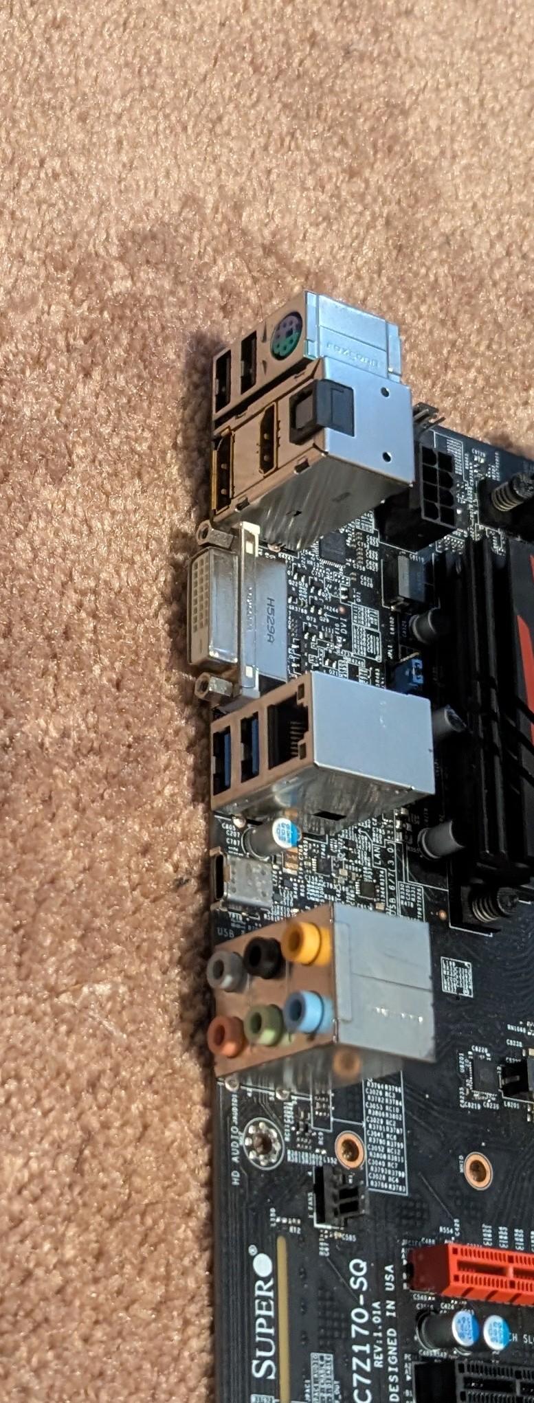 Untested Supermicro C7Z170-SQ Intel Motherboard, Socket H4 (LGA 1151)