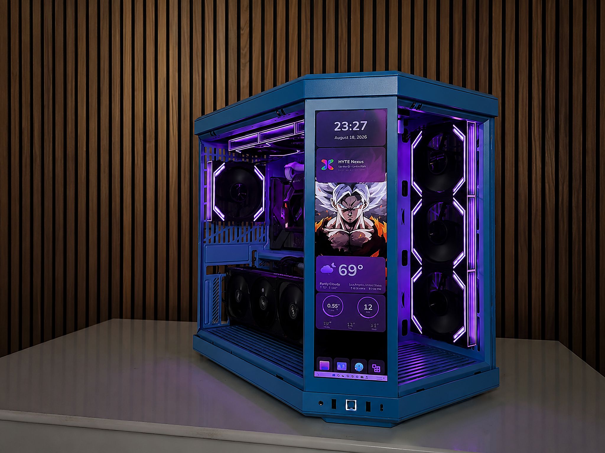 ❄ICE❄ Hyte Y70 | RTX 5080| Ryzen 9800X3D | 32GB DDR5 | 2TB NVME | GOLD PSU | Windows 11 | WIFI