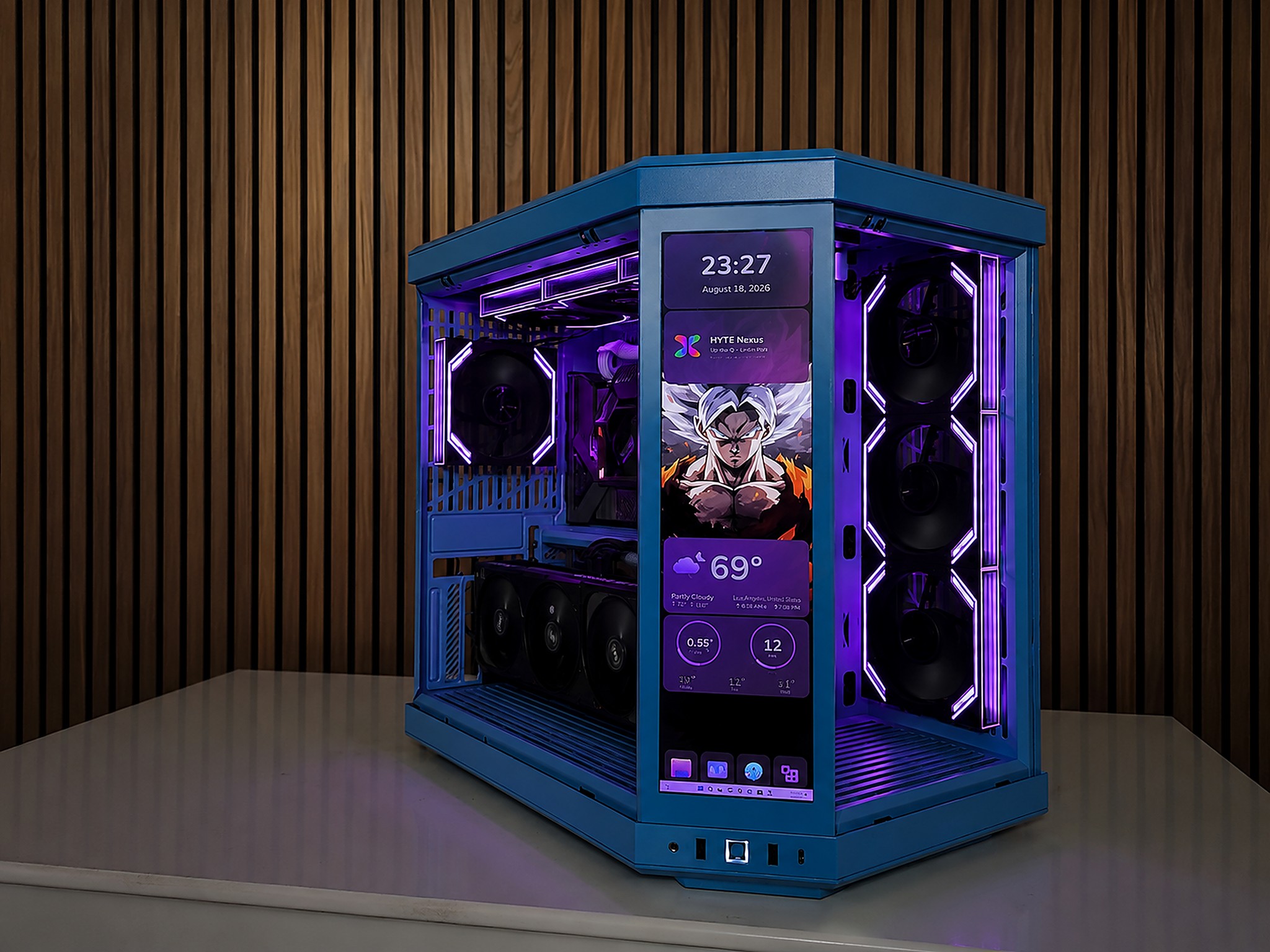 ❄ICE❄ Hyte Y70 | RTX 5080| Ryzen 9800X3D | 32GB DDR5 | 2TB NVME | GOLD PSU | Windows 11 | WIFI