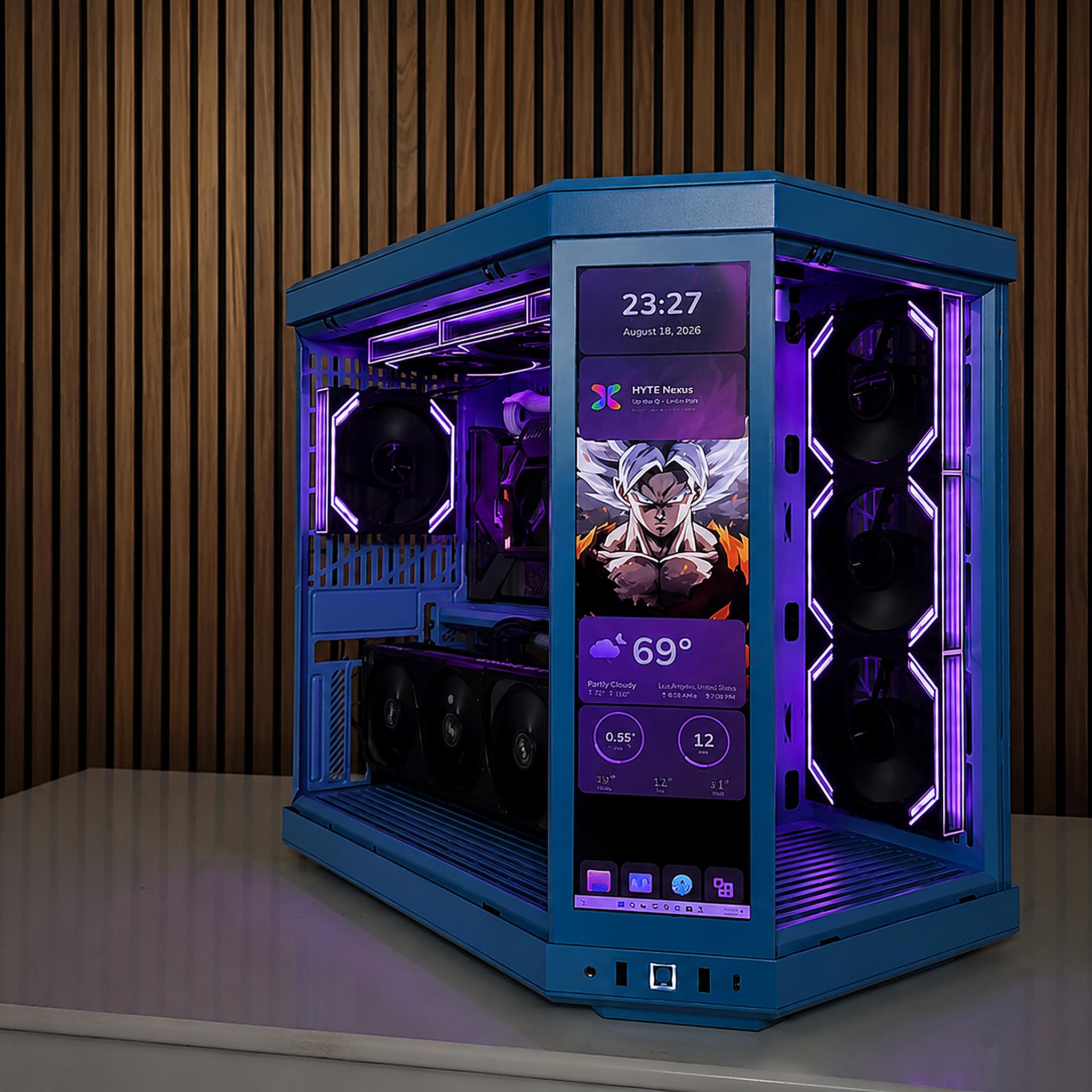 ❄ICE❄ Hyte Y70 | RTX 5080| Ryzen 9800X3D | 32GB DDR5 | 2TB NVME | GOLD PSU | Windows 11 | WIFI