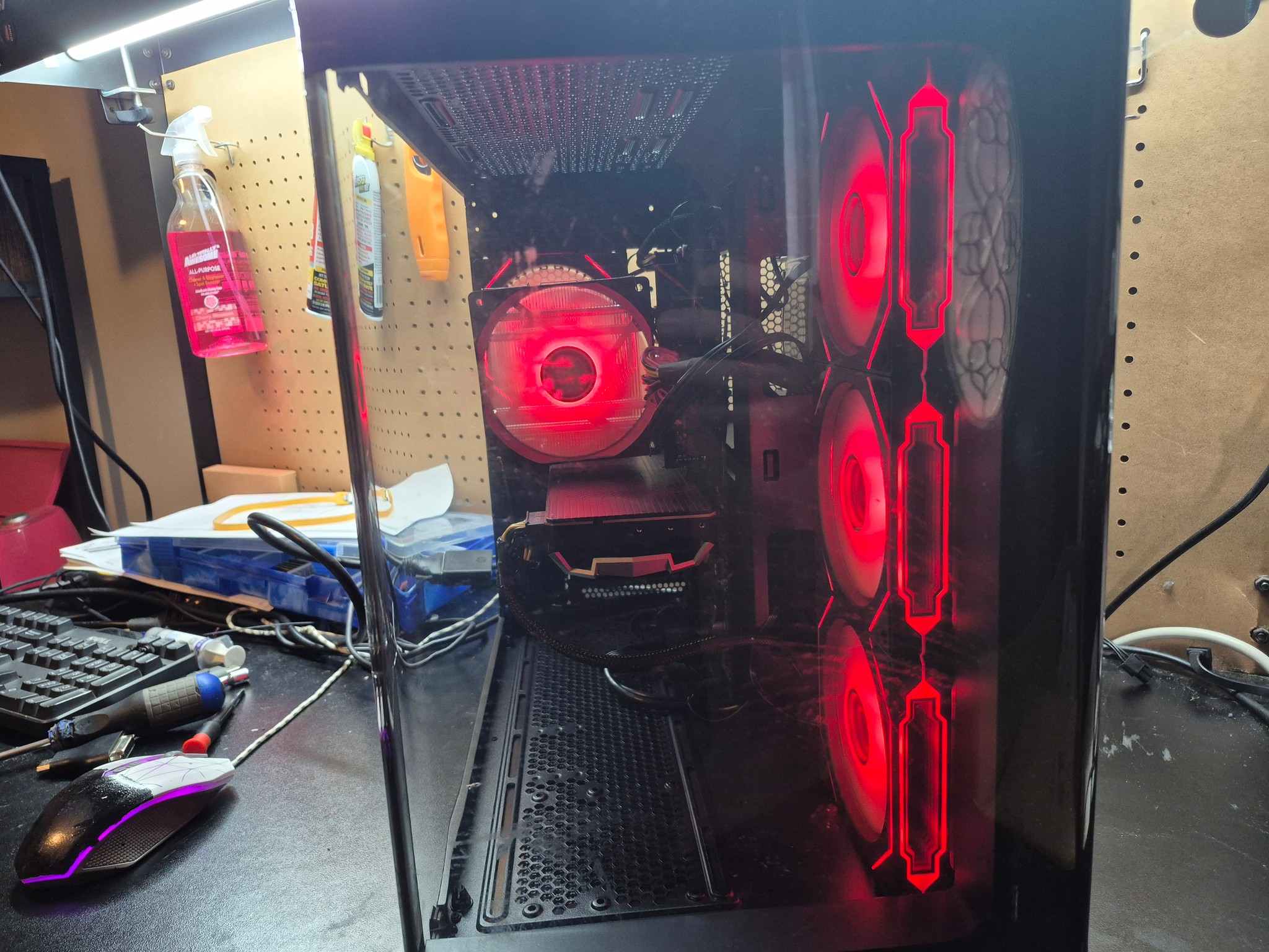 Curved Glass! i7-8700, GTX 1080 Ti, 32GB DDR4, 500GB SSD, Win11, WiFi