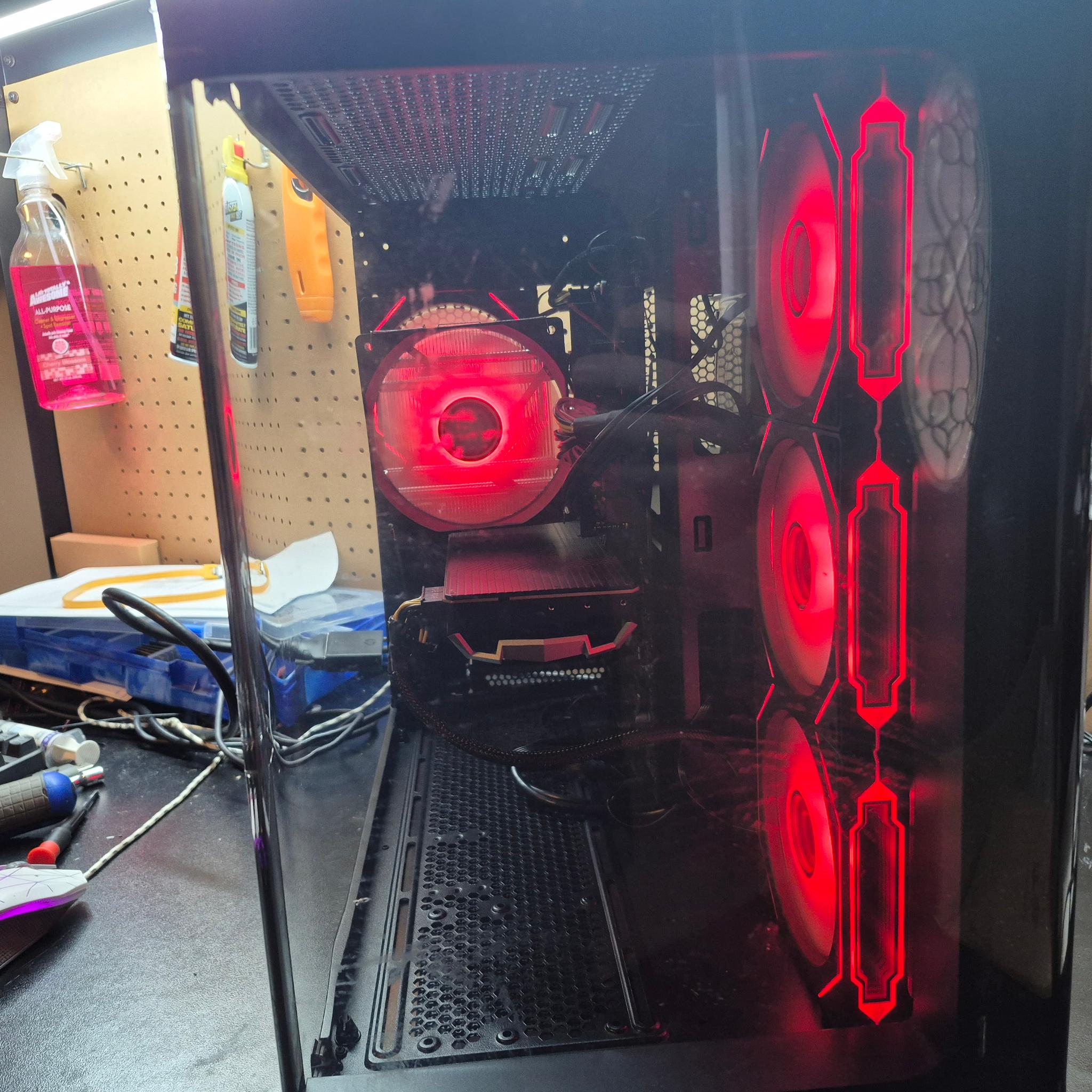 Curved Glass! i7-8700, GTX 1080 Ti, 32GB DDR4, 500GB SSD, Win11, WiFi
