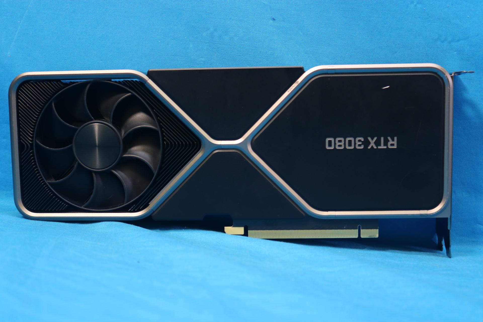 NVIDIA GeForce RTX 3080 Founders Edition 10GB GDDR6X PCIe 4.0 x16 Desktop 