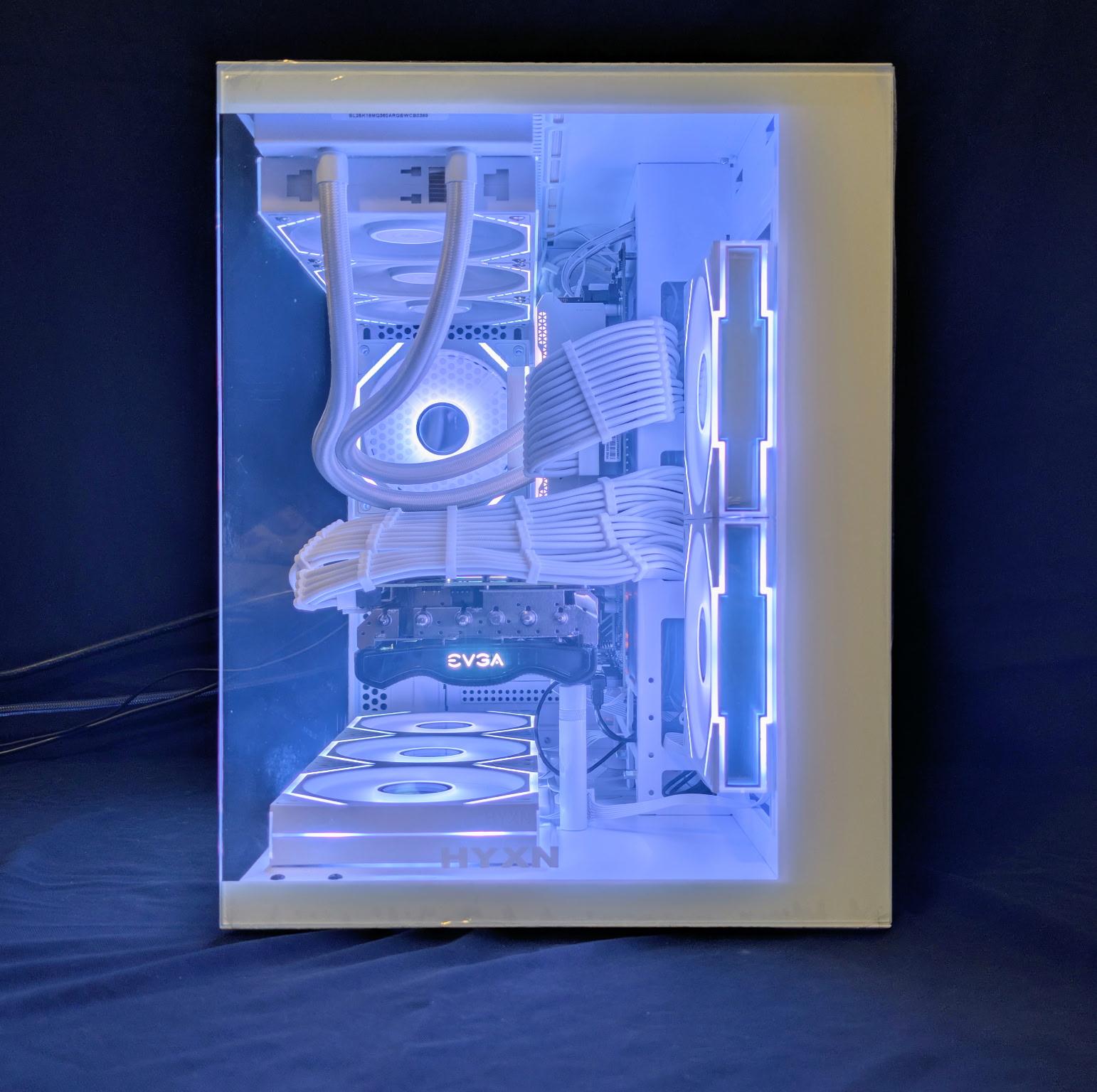 White Gaming PC | RTX 3080, R7 5800X, 32GB RAM, 1TB SSD