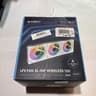 Lian Li UNI FAN SL-INF Wireless 120 Reverse Blade ARGB Fan 3-Pack - White