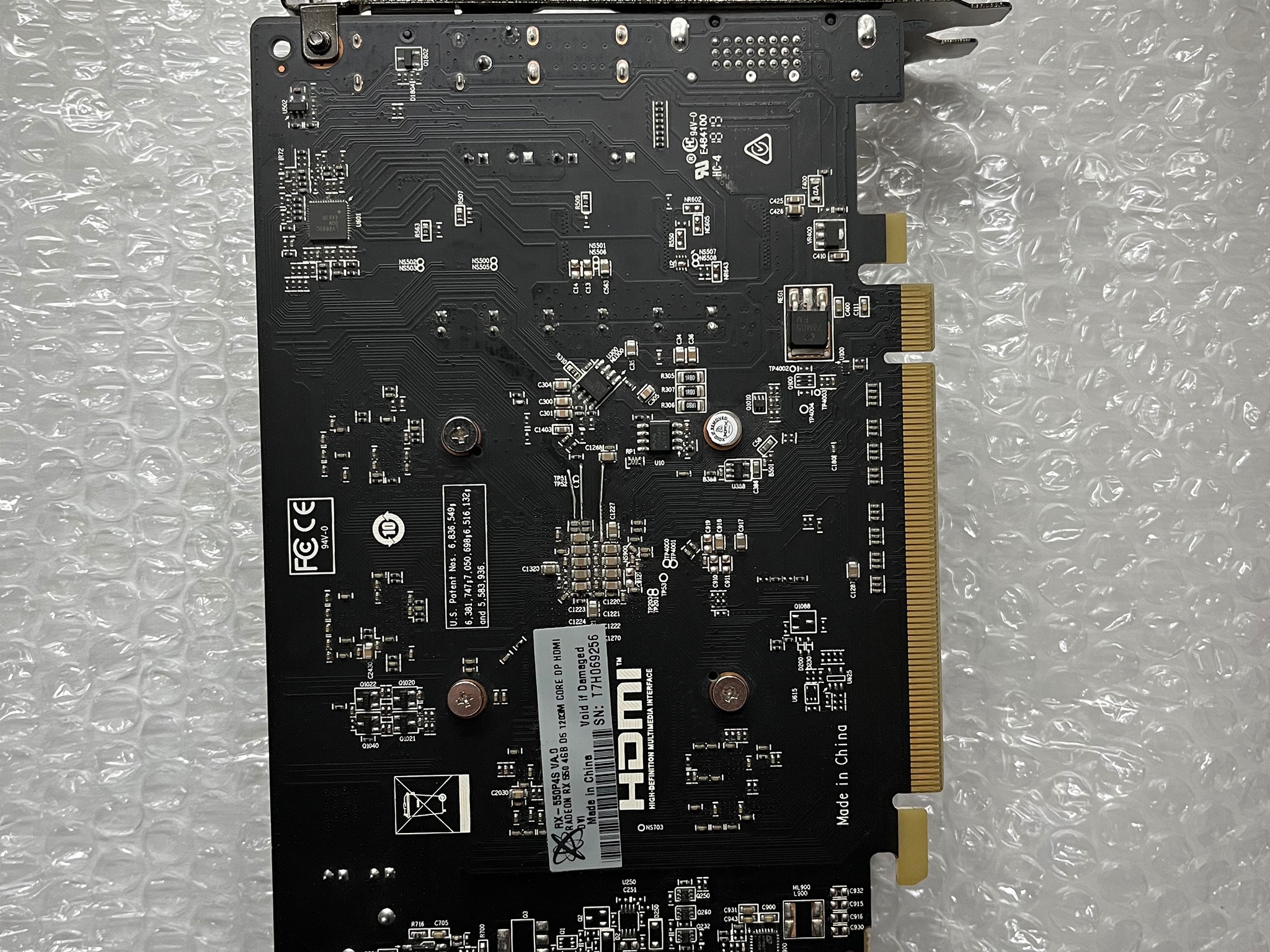 XFX Radeon RX 550 4GB