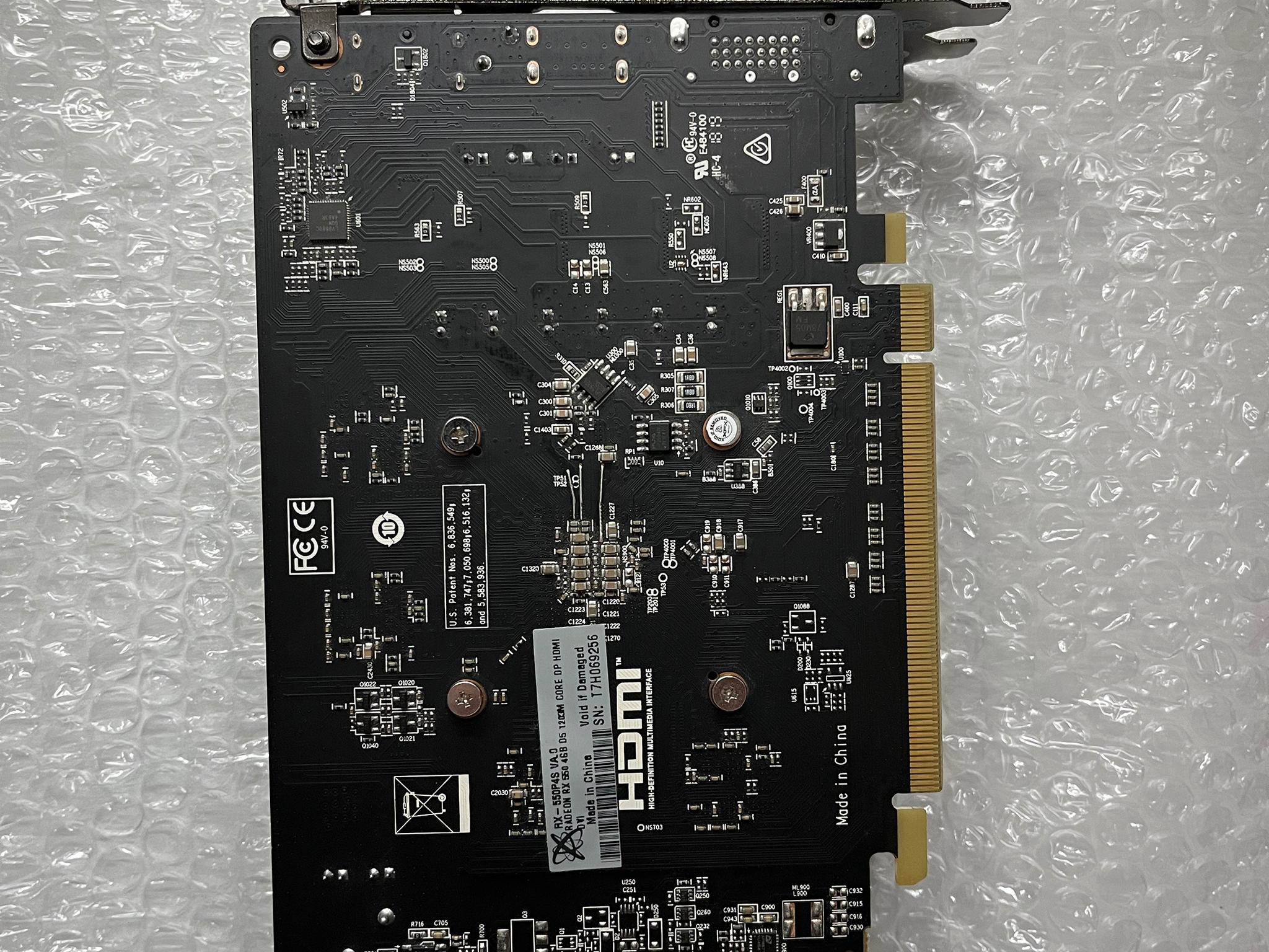 XFX Radeon RX 550 4GB