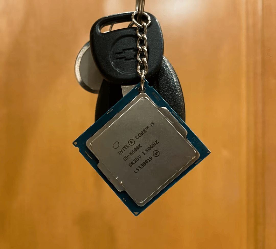 Genuine CPU Keychains!