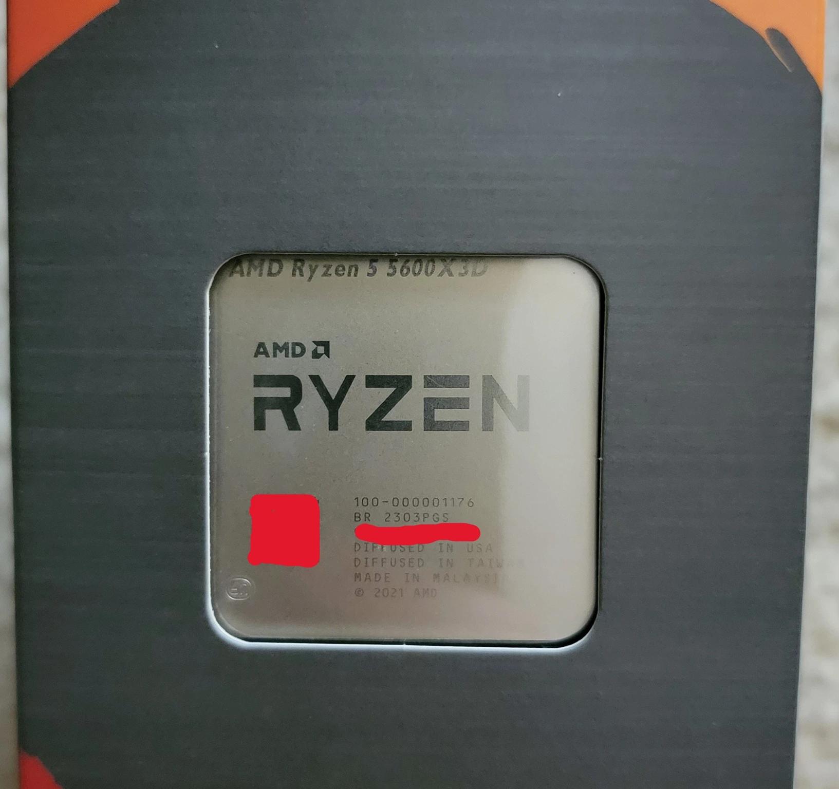AMD Ryzen 5 5600X3D AM5 6-Core 3D V-Cache Processor Brand New