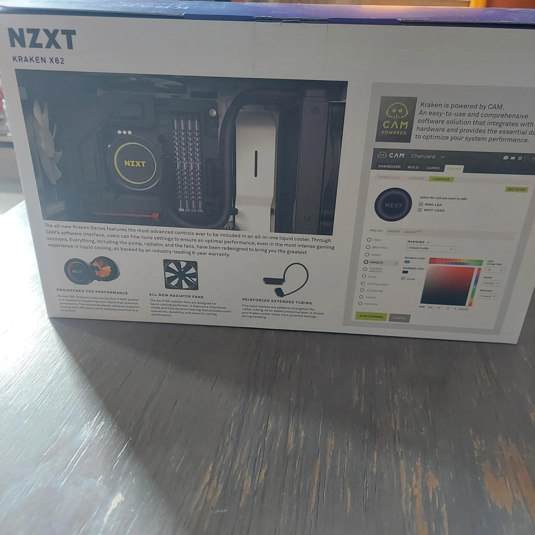 Kraken X62 280mm Liquid Cooler