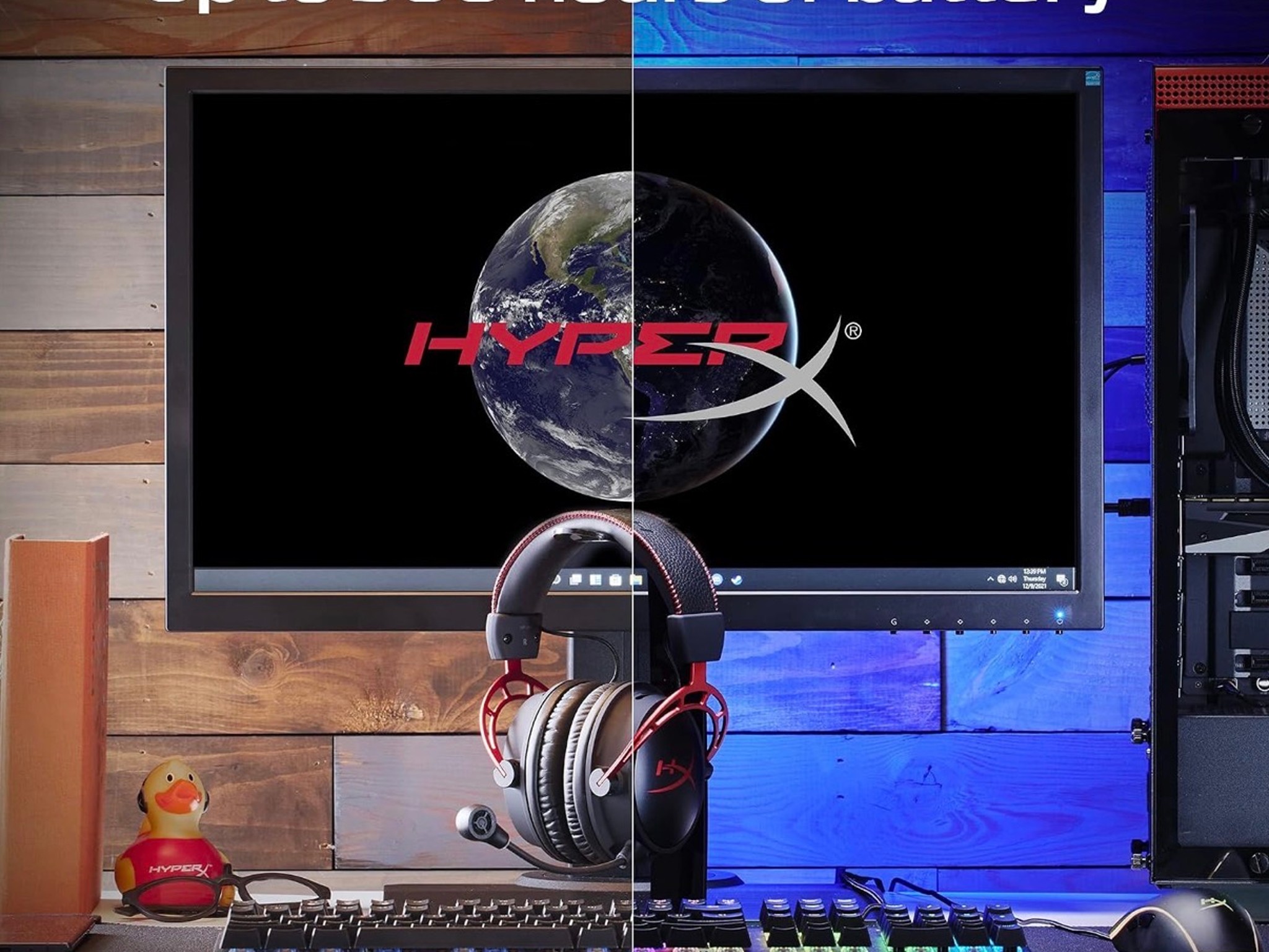 HyperX Cloud Alpha Wireless - Gaming Headset for PC, 300-hour battery life
