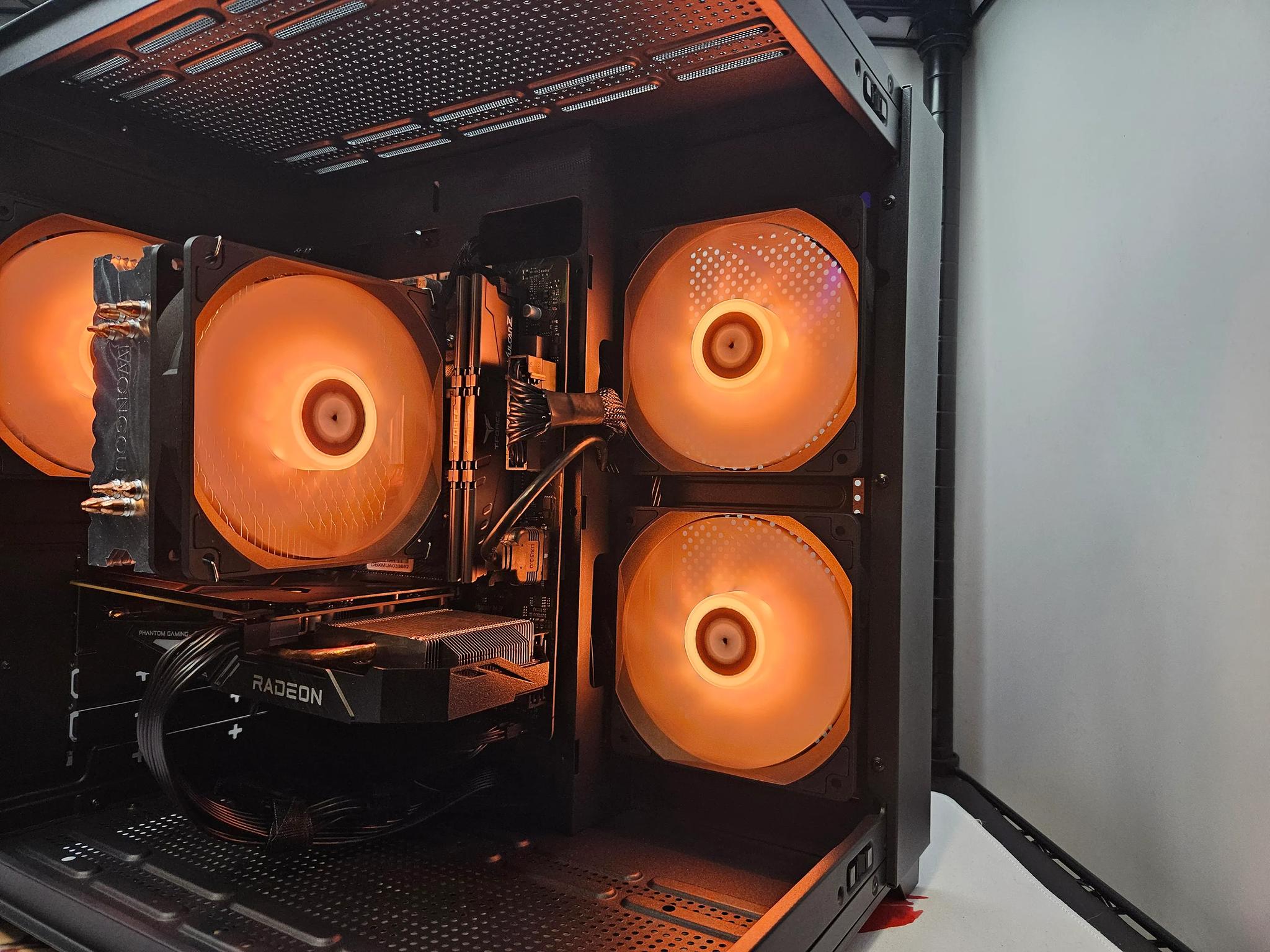 Limited time deal! Dark side Air Rig Ryzen 5 5500 / 16GB DDR4 / 512GB SSD / RX6500XT