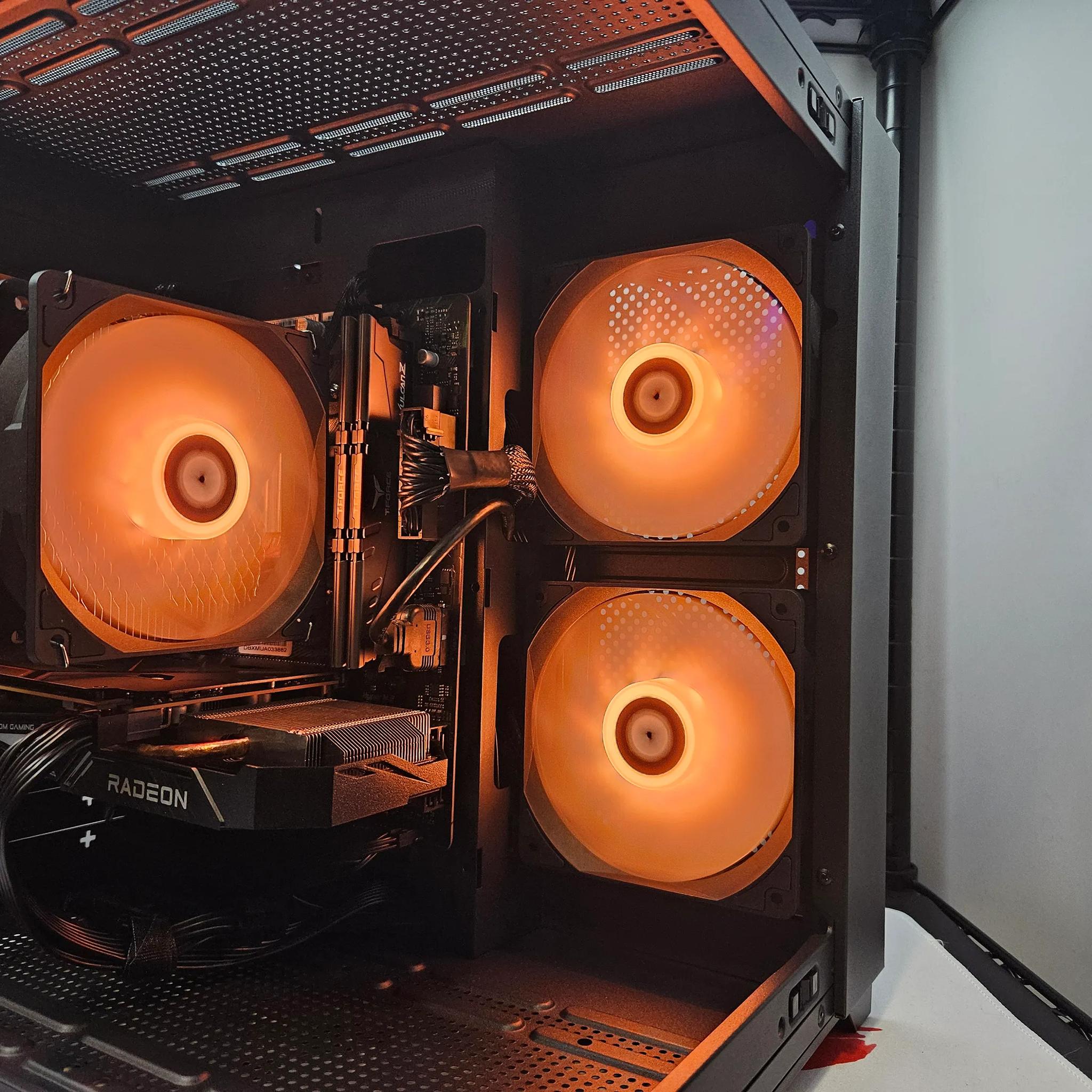 Limited time deal! Dark side Air Rig Ryzen 5 5500 / 16GB DDR4 / 512GB SSD / RX6500XT
